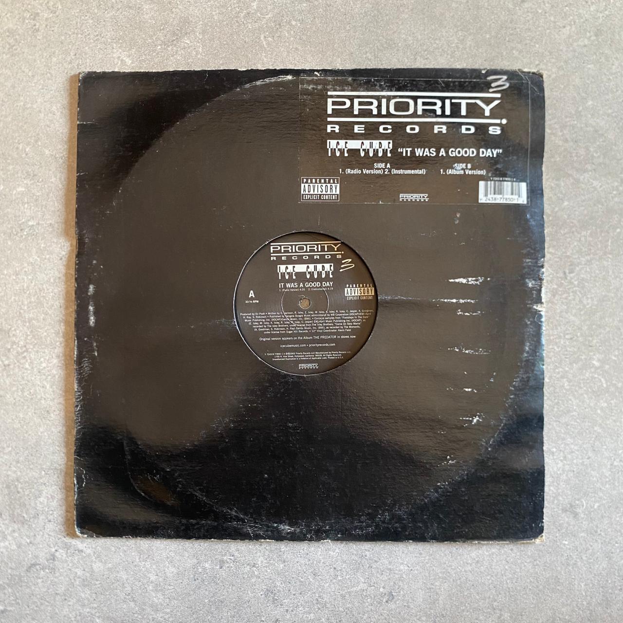 Ice Cube – It Was A Good Day (VINYL / USED)