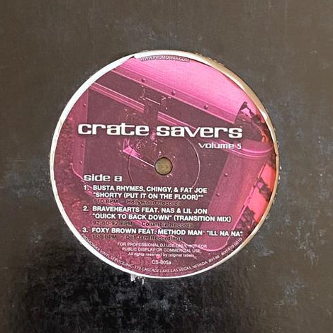 Various – Crate Savers Volume 5 (VINYL / USED)
