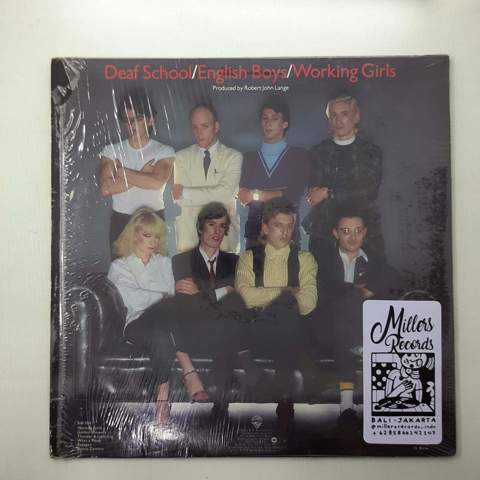 Deaf School ‎– English Boys/Working Girls (VINYL / USED)