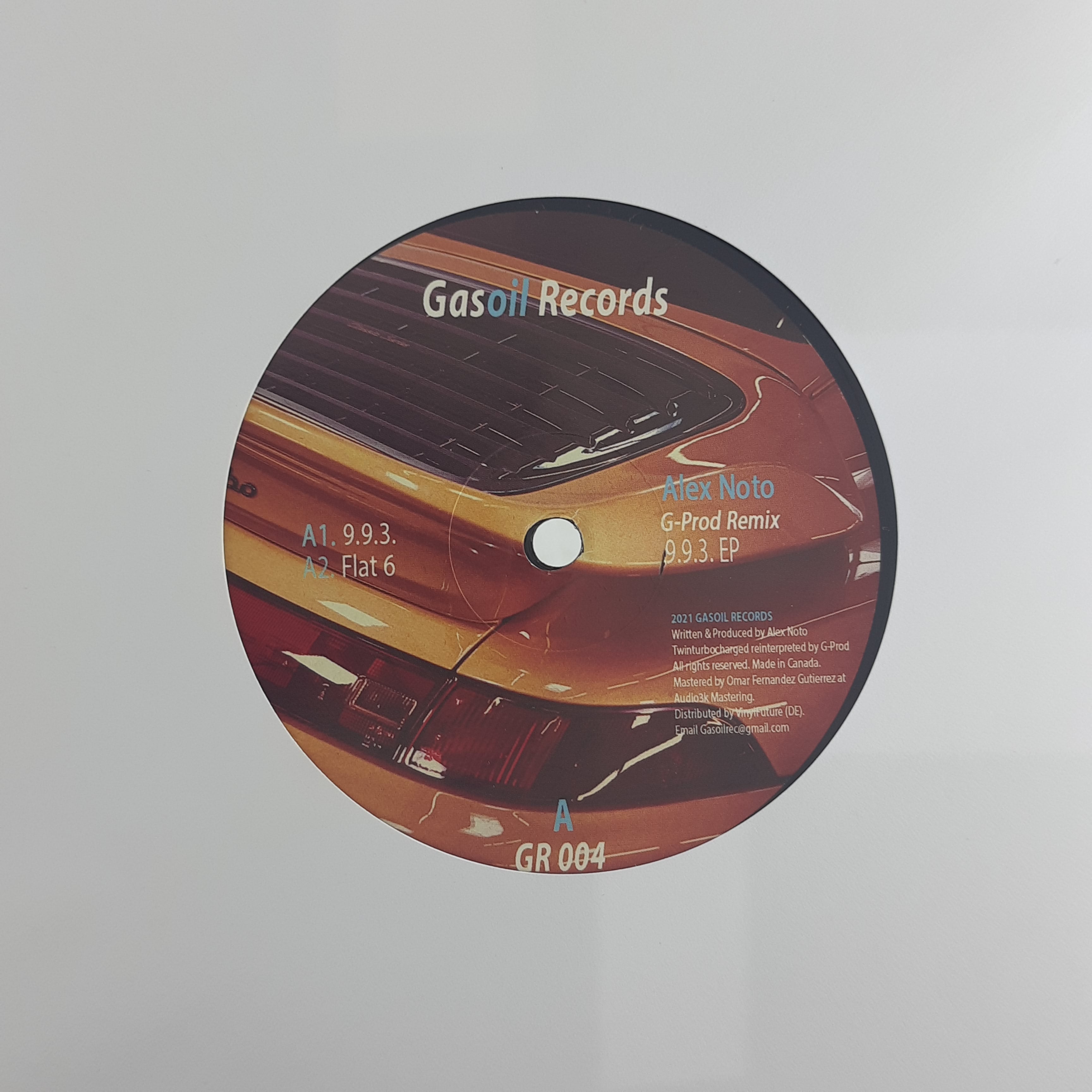 Alex Noto – 9.9.3. EP (VINYL / USED)