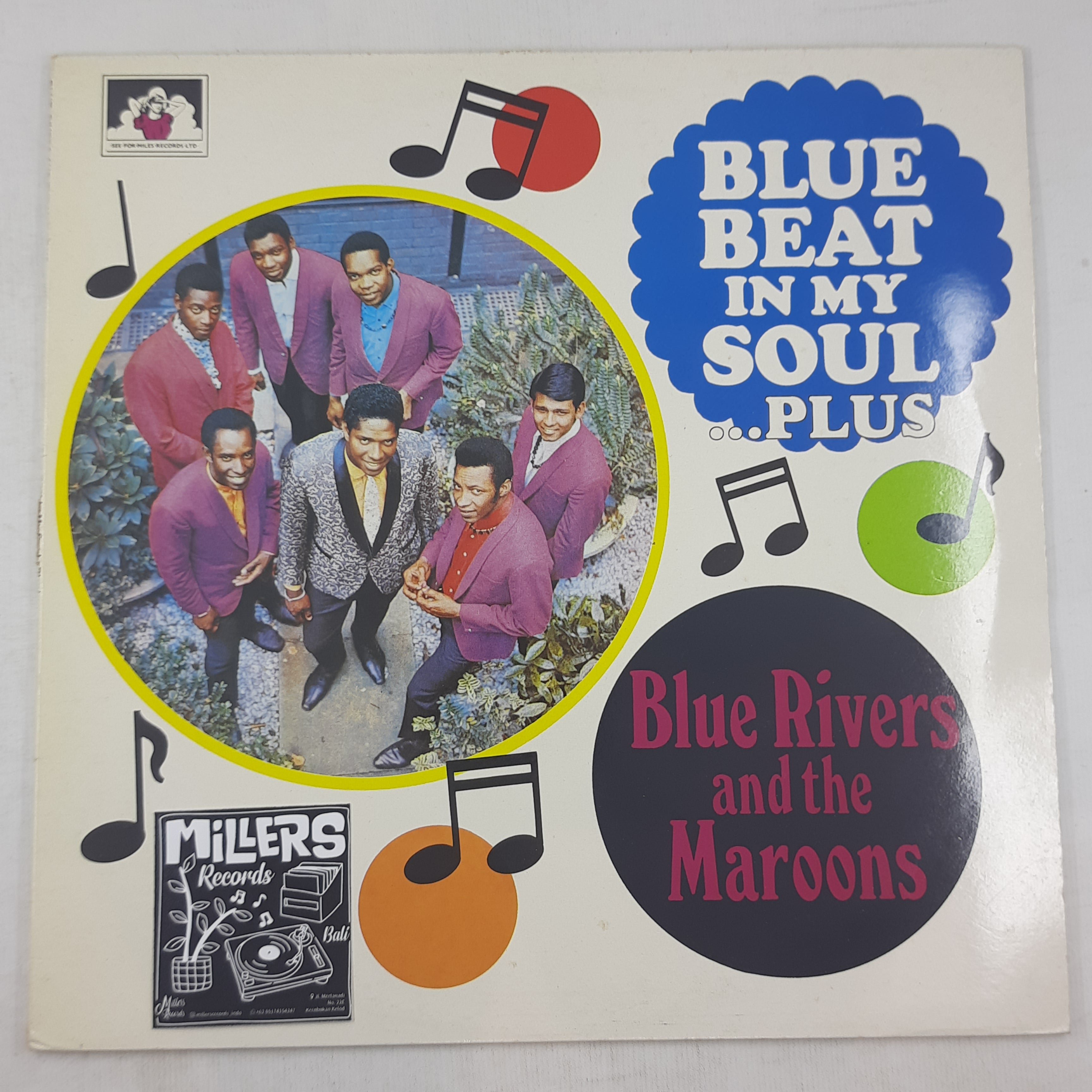 Blue Rivers And The Maroons – Blue Beat In My Soul...Plus (VINYL / USED)
