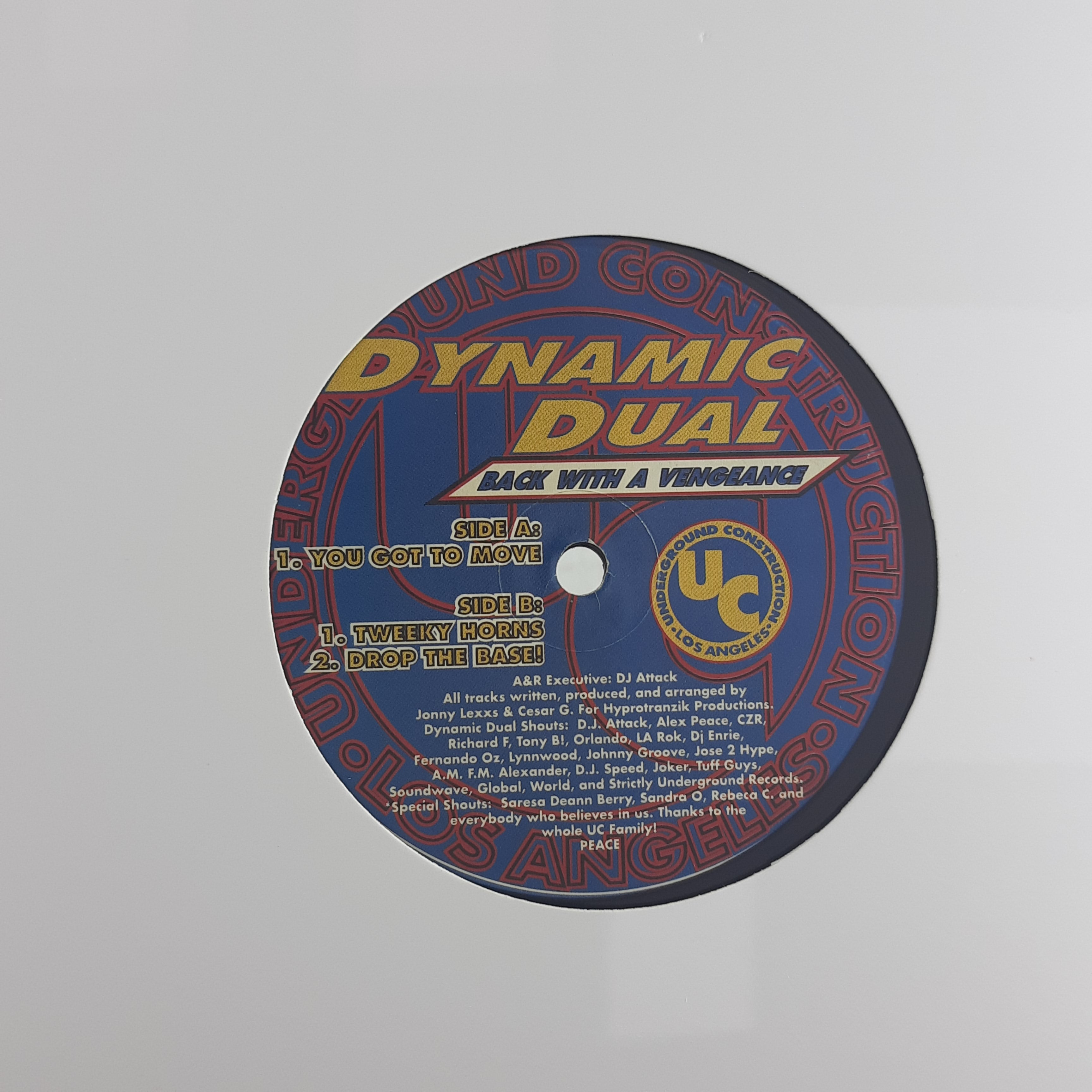 Dynamic Dual – Back With A Vengeance (VINYL / USED)