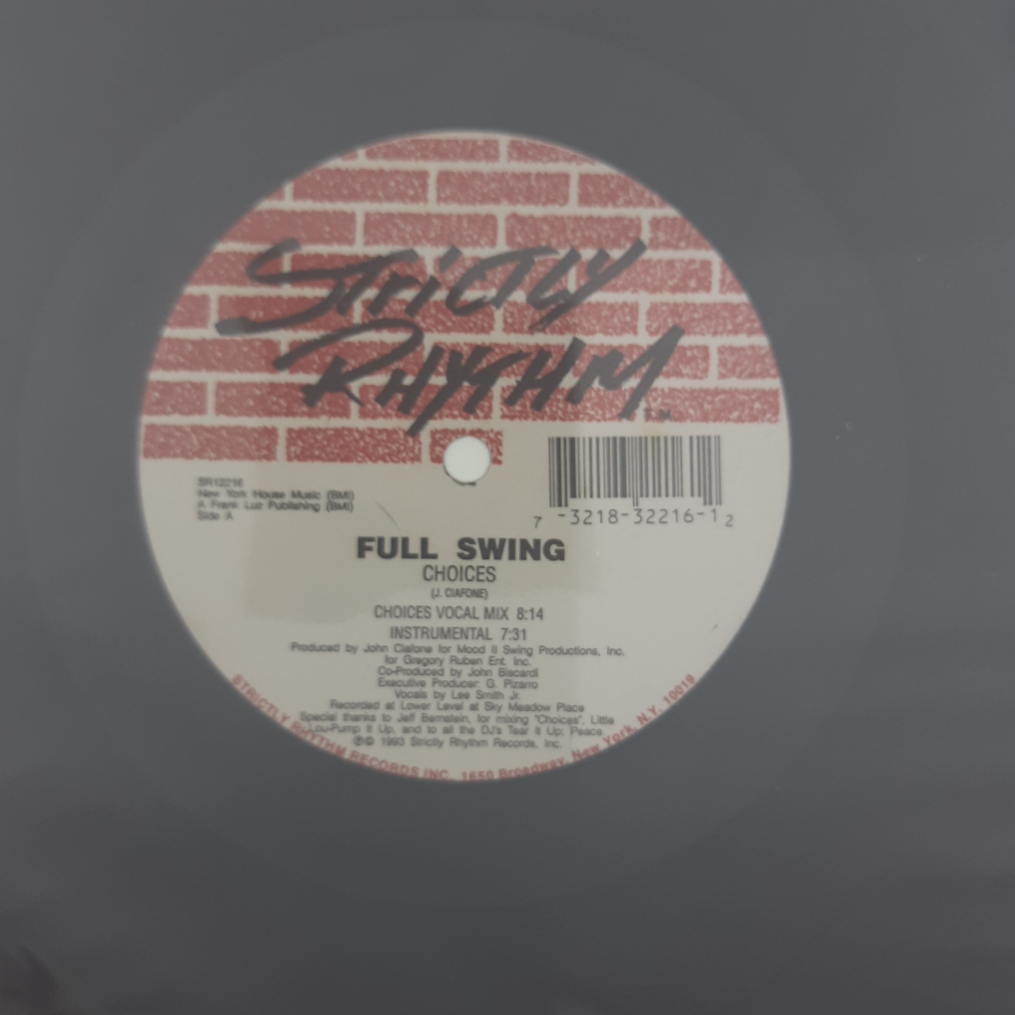 Full Swing – Choices (VINYL / USED)
