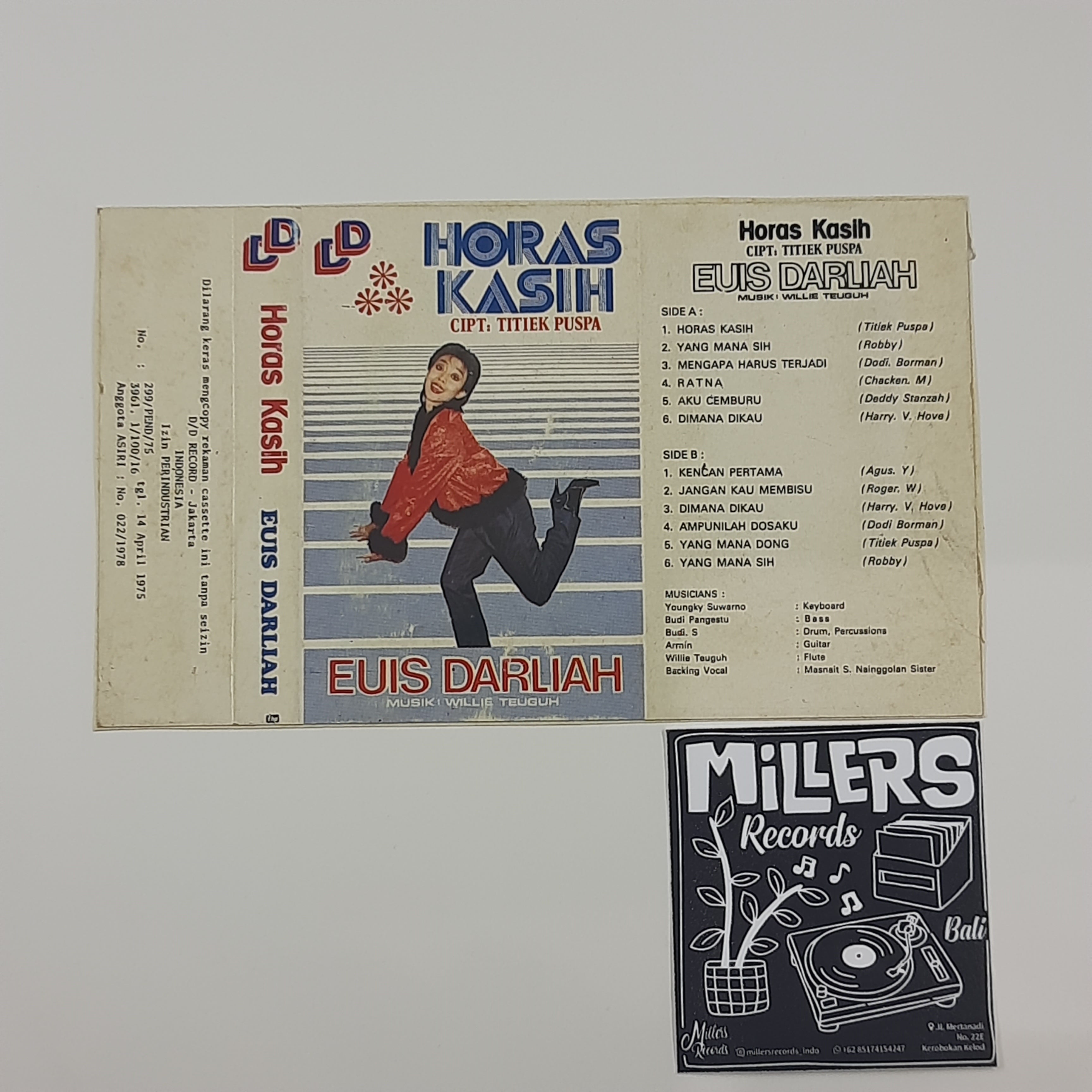 Euis Darliah – Horas Kasih (VINYL / USED)