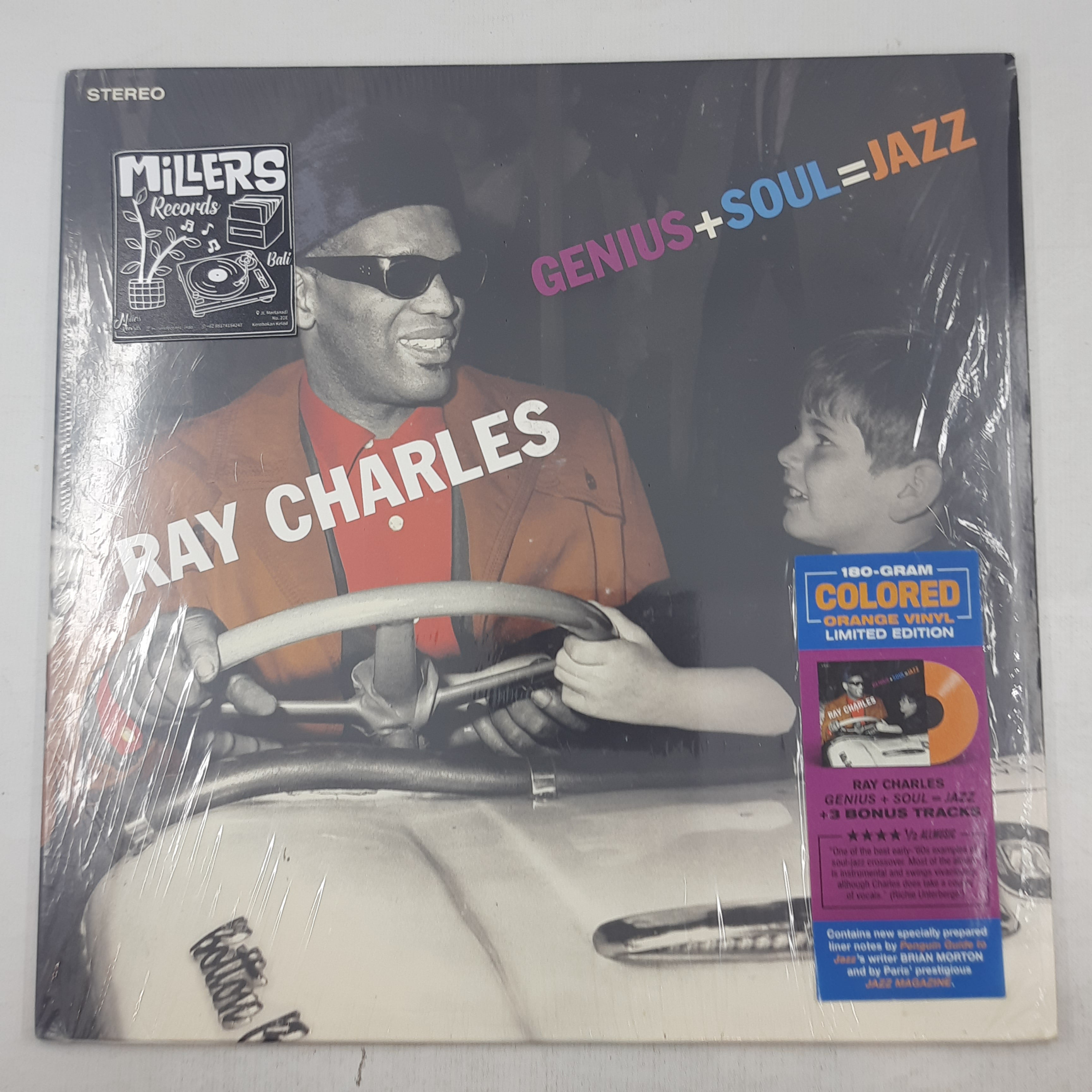 Ray Charles – Genius + Soul = Jazz (VINYL / USED)