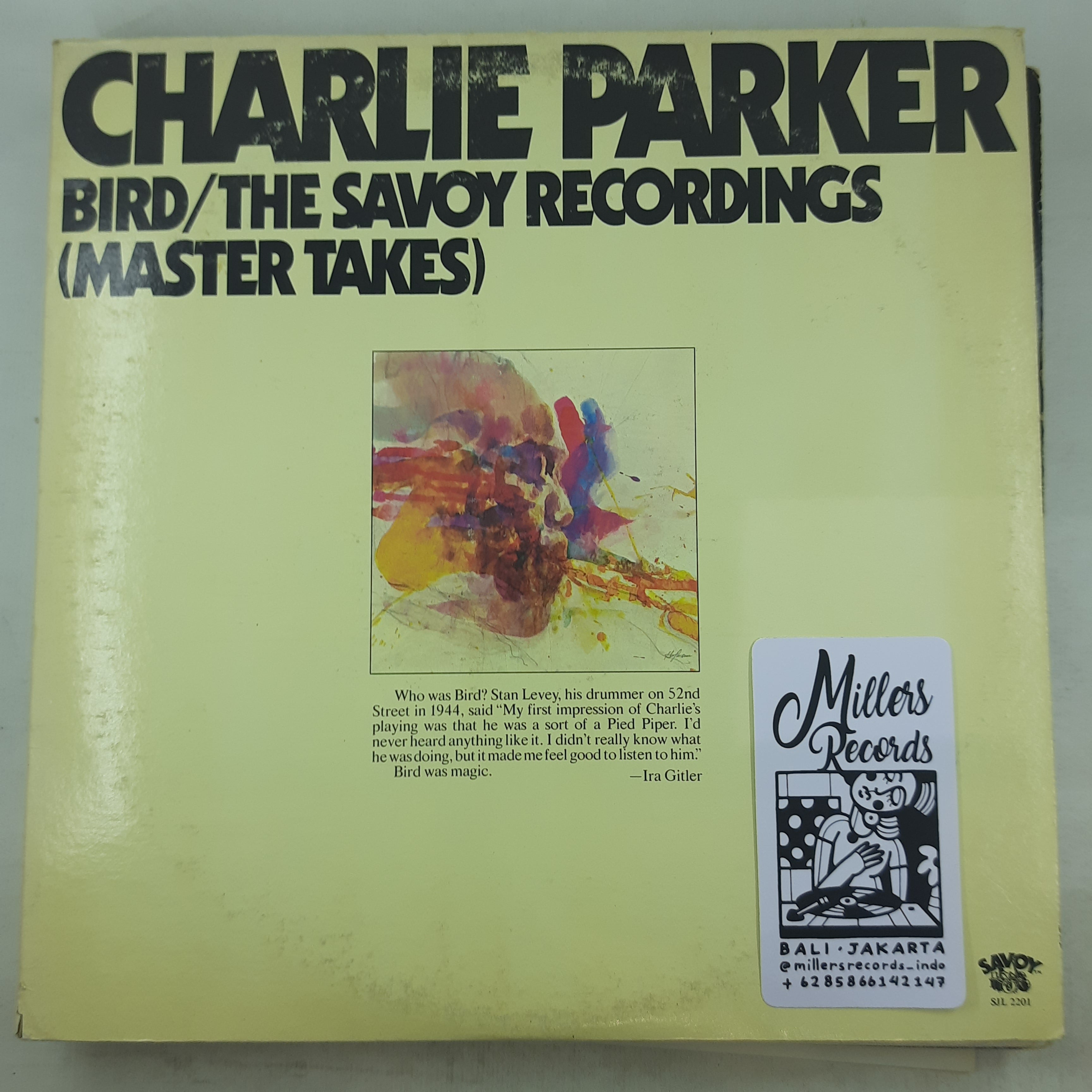 Charlie Parker – Bird/The Savoy Recordings (Master Takes) (VINYL / USED)