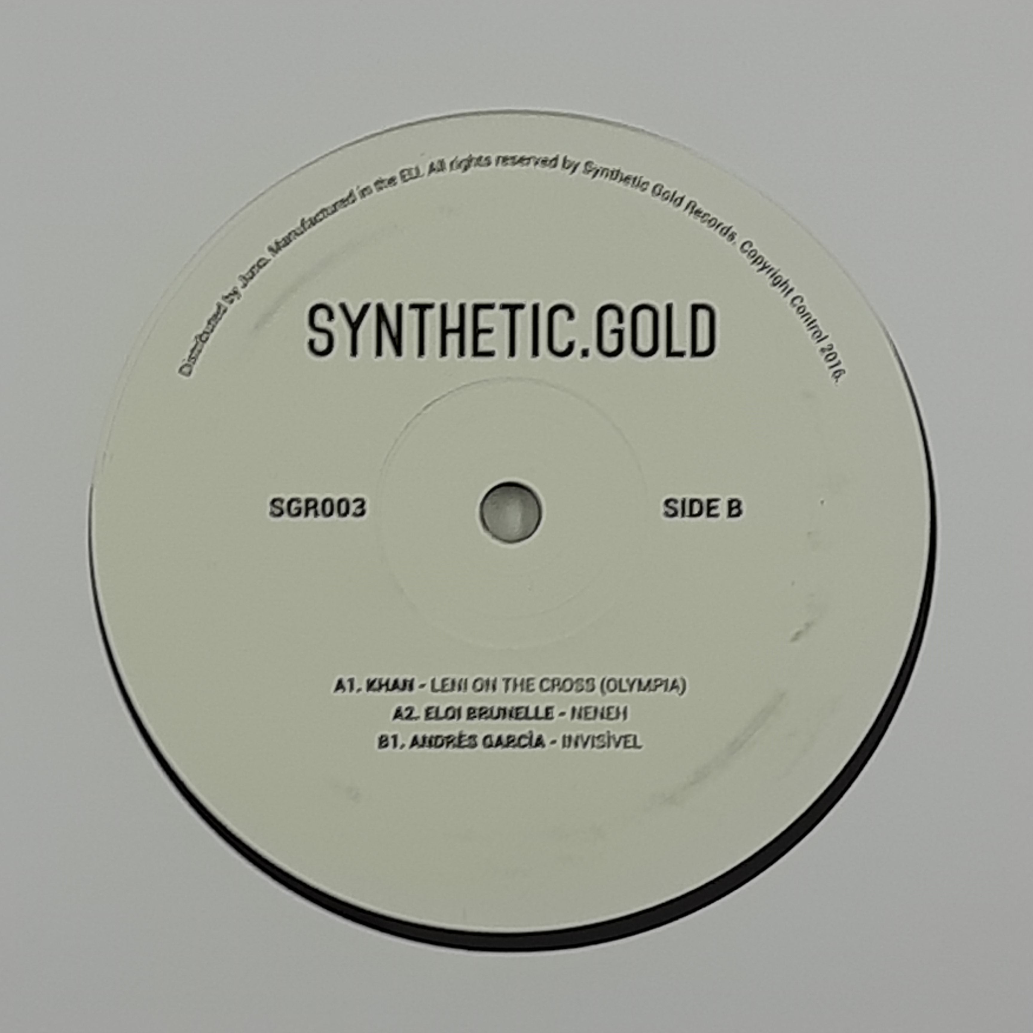 Various – Synthetic Gold Selection by Anestie Gomez (VINYL / USED)