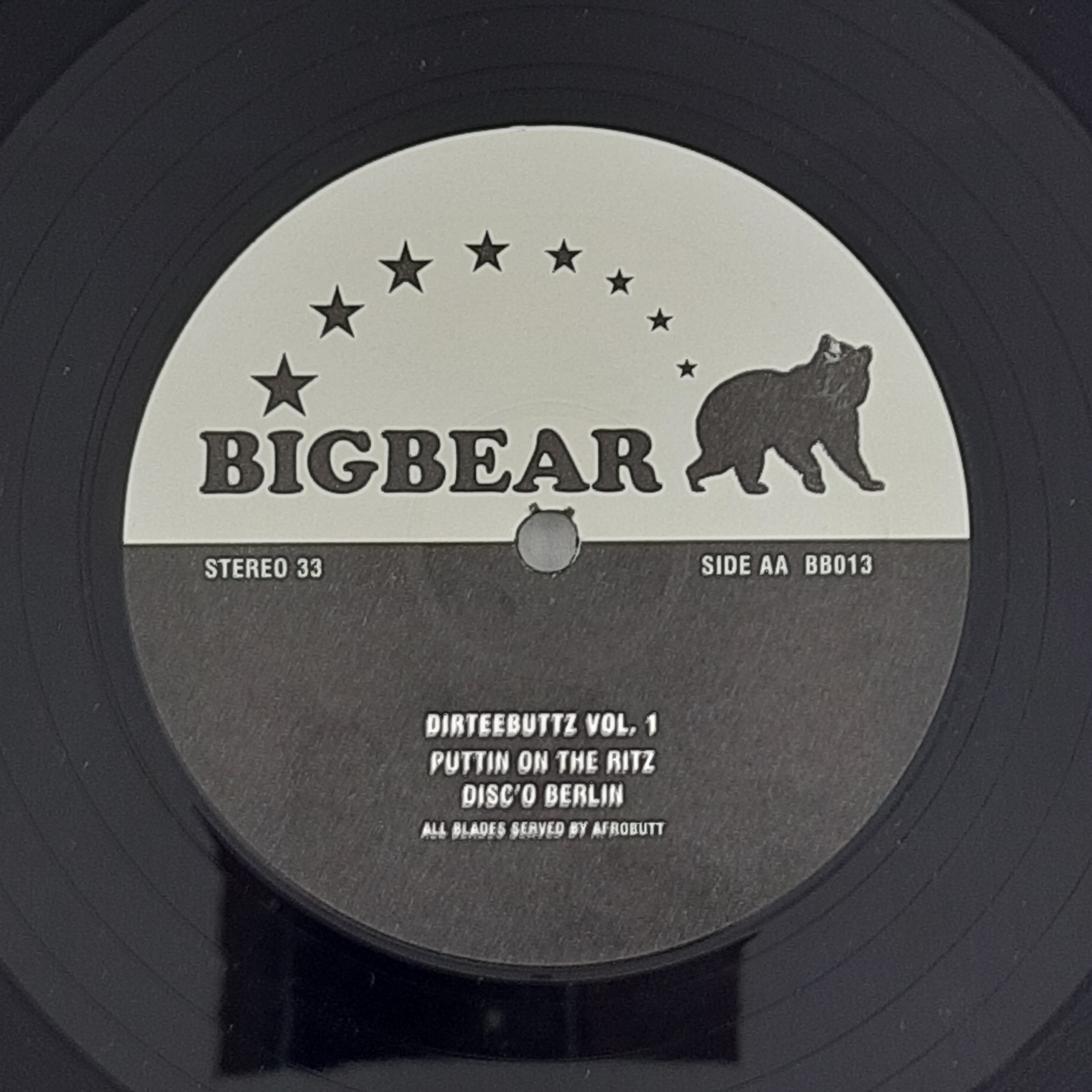 Afrobutt – Dirteebuttz Vol. 1 (VINYL / USED)