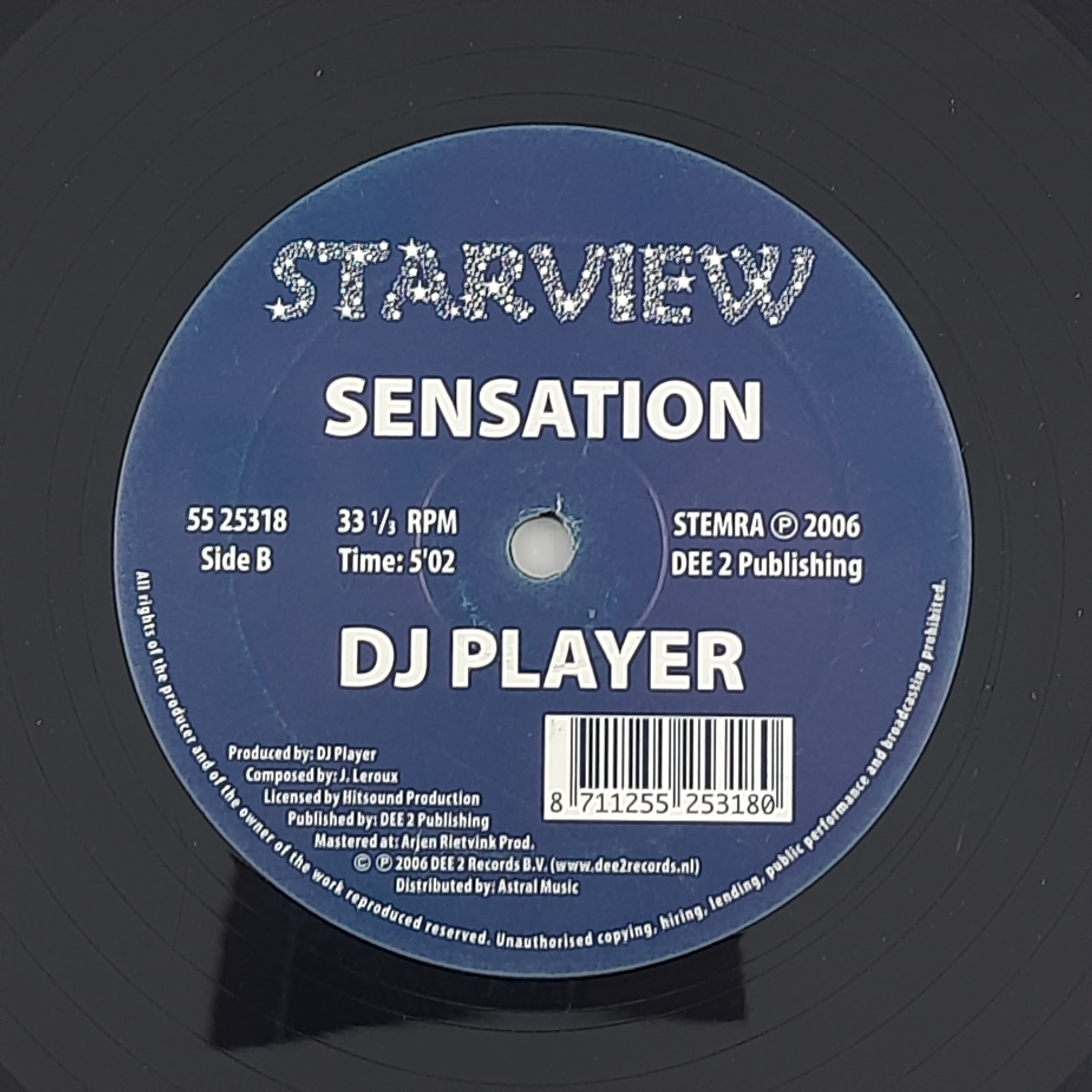 DJ Player – Trouble Game / Sensation (VINYL / USED)