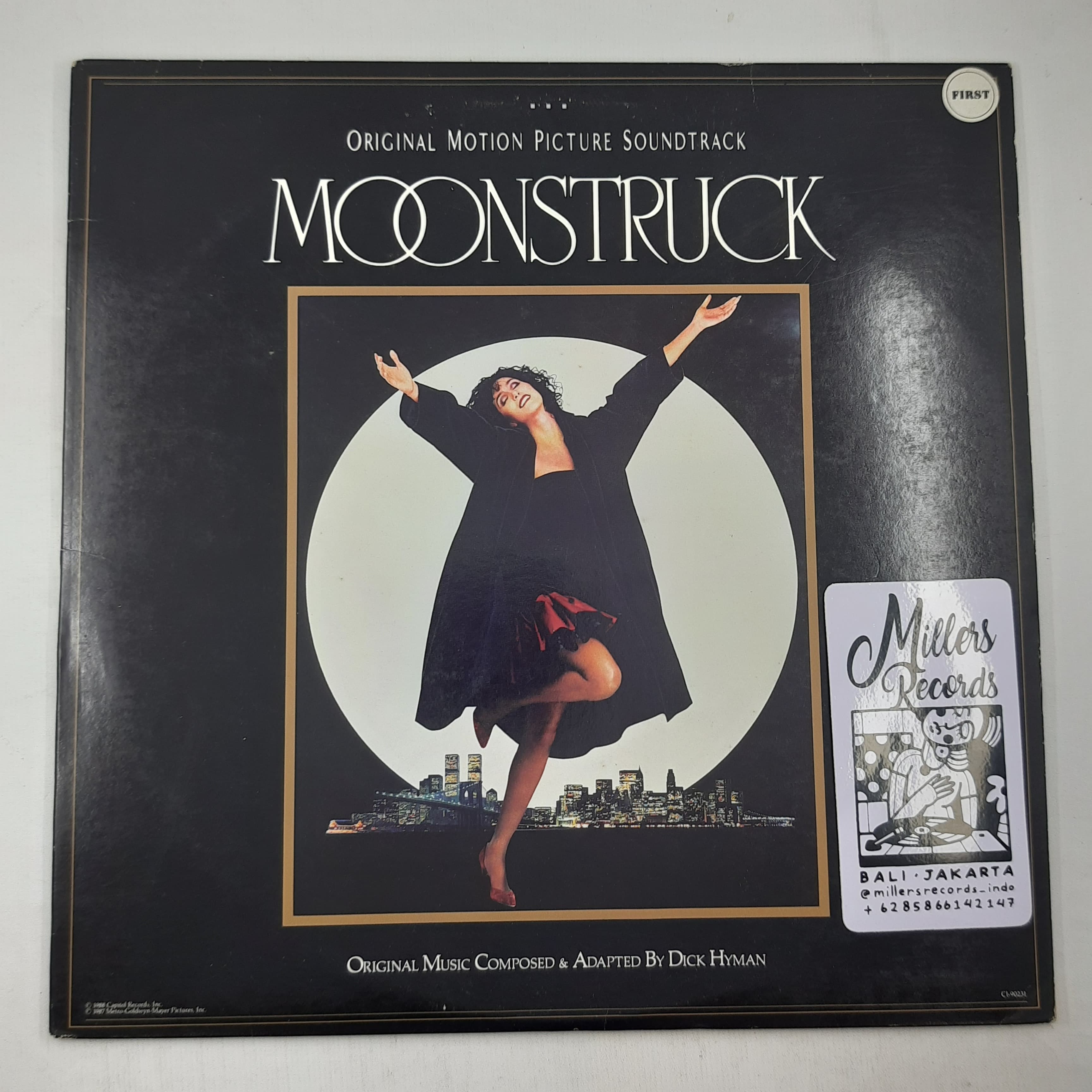 Dick Hyman – Moonstruck - Original Motion Picture Soundtrack (VINYL / USED)