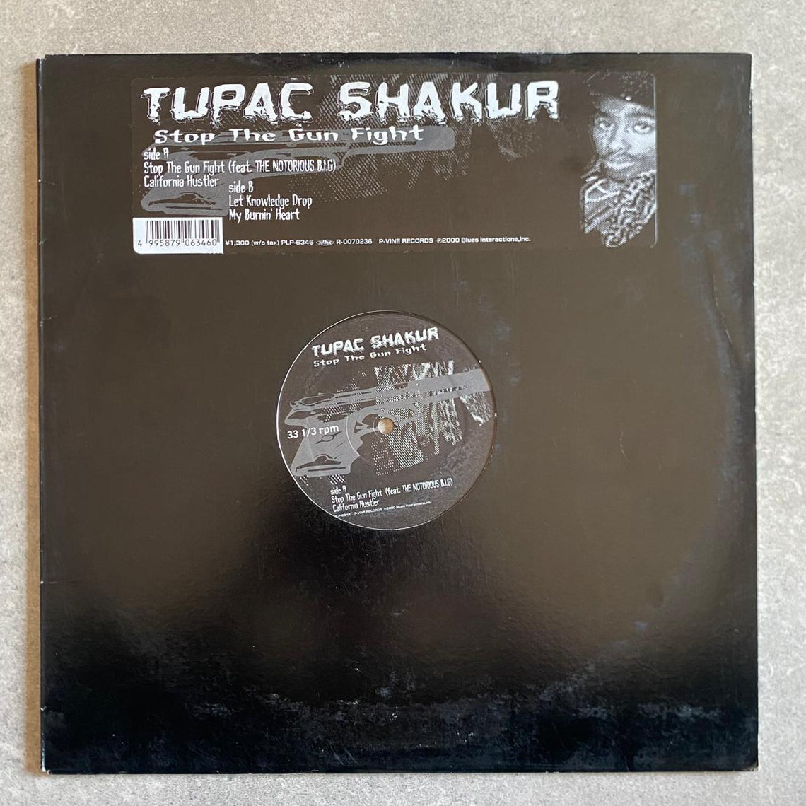 Tupac Feat. The Notorious B.I.G. – Stop The Gun Fight / California Hustler (VINYL / USED)