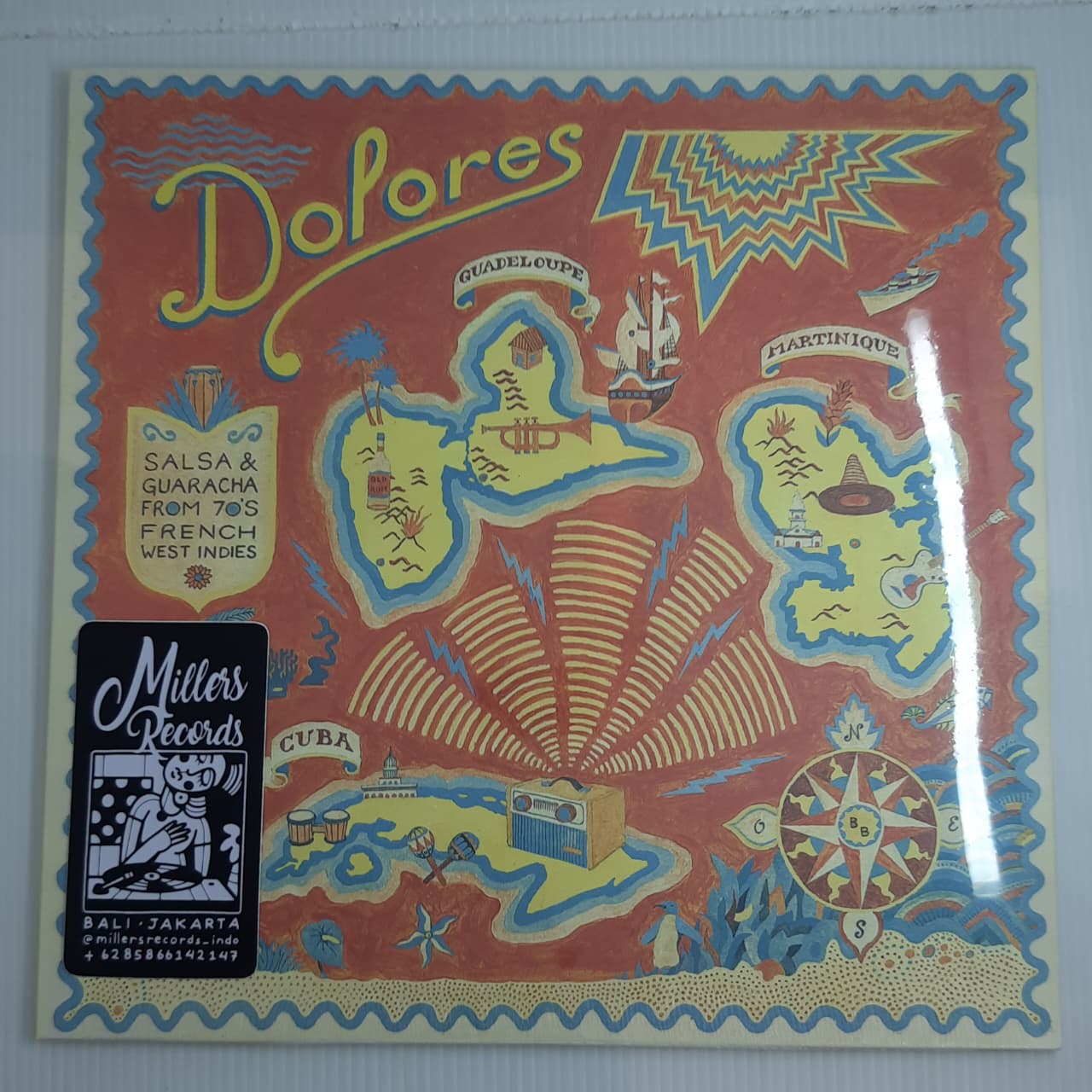 Various – Dolores - Salsa & Guaracha From 70's French West Indies (VINYL / NEW SEALED)
