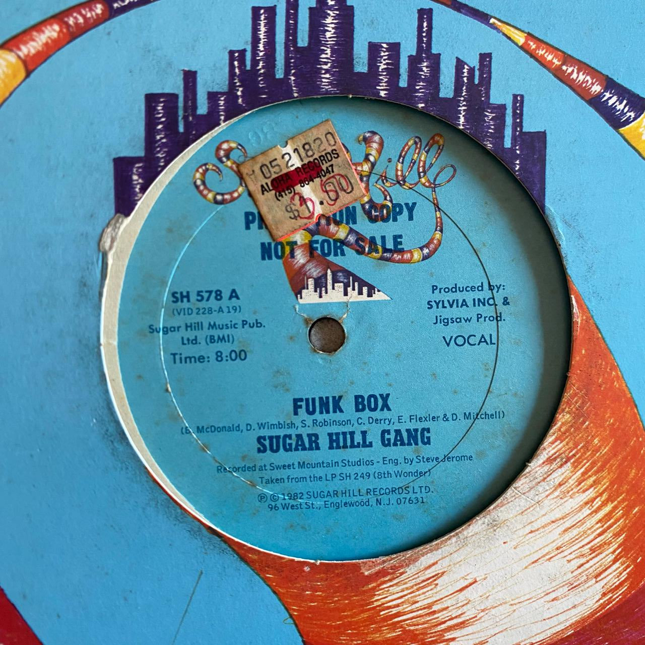 Sugar Hill Gang – Funk Box (VINYL / USED)
