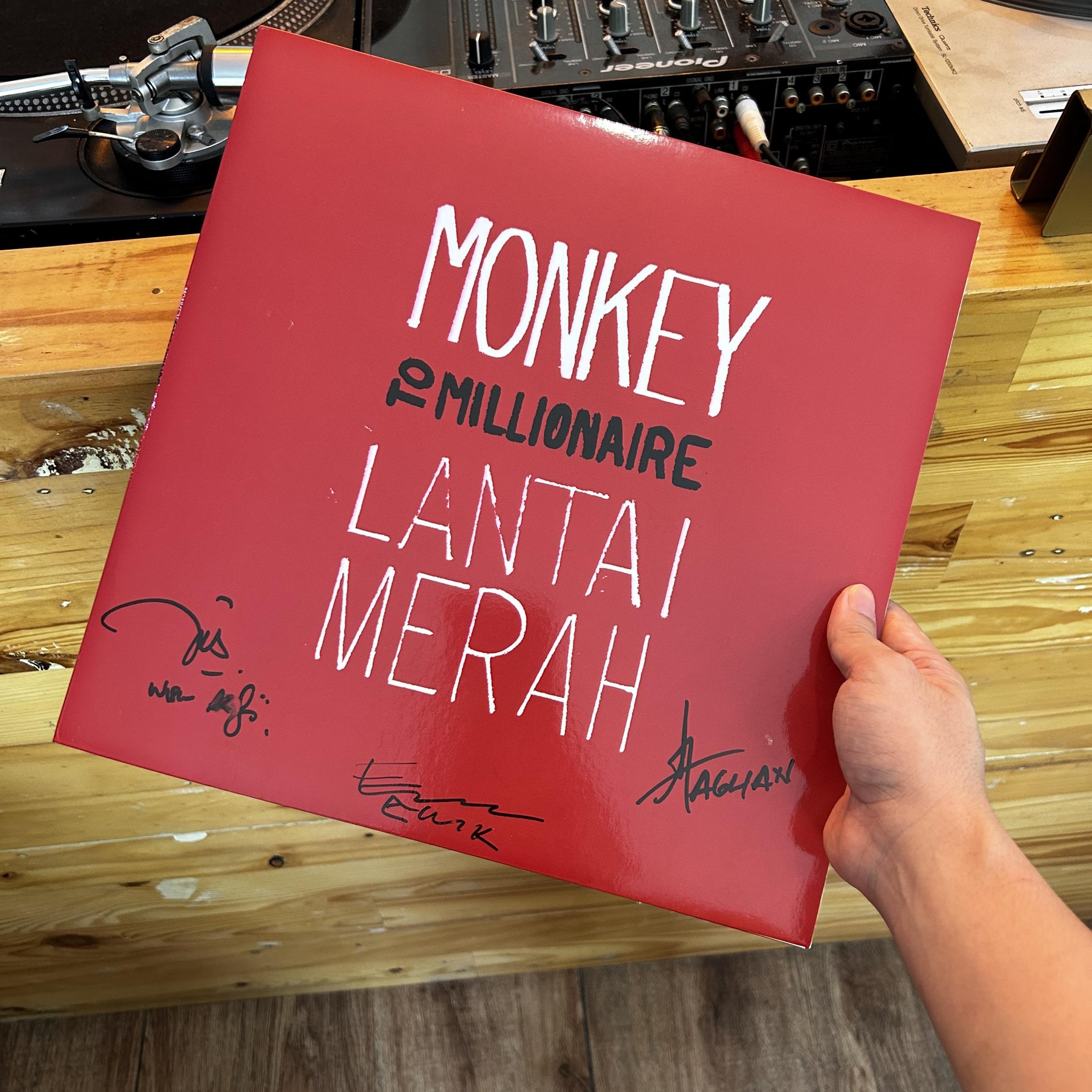 Monkey To Millionaire - Lantai Merah (SIGNED VINYL) (VINYL / USED)