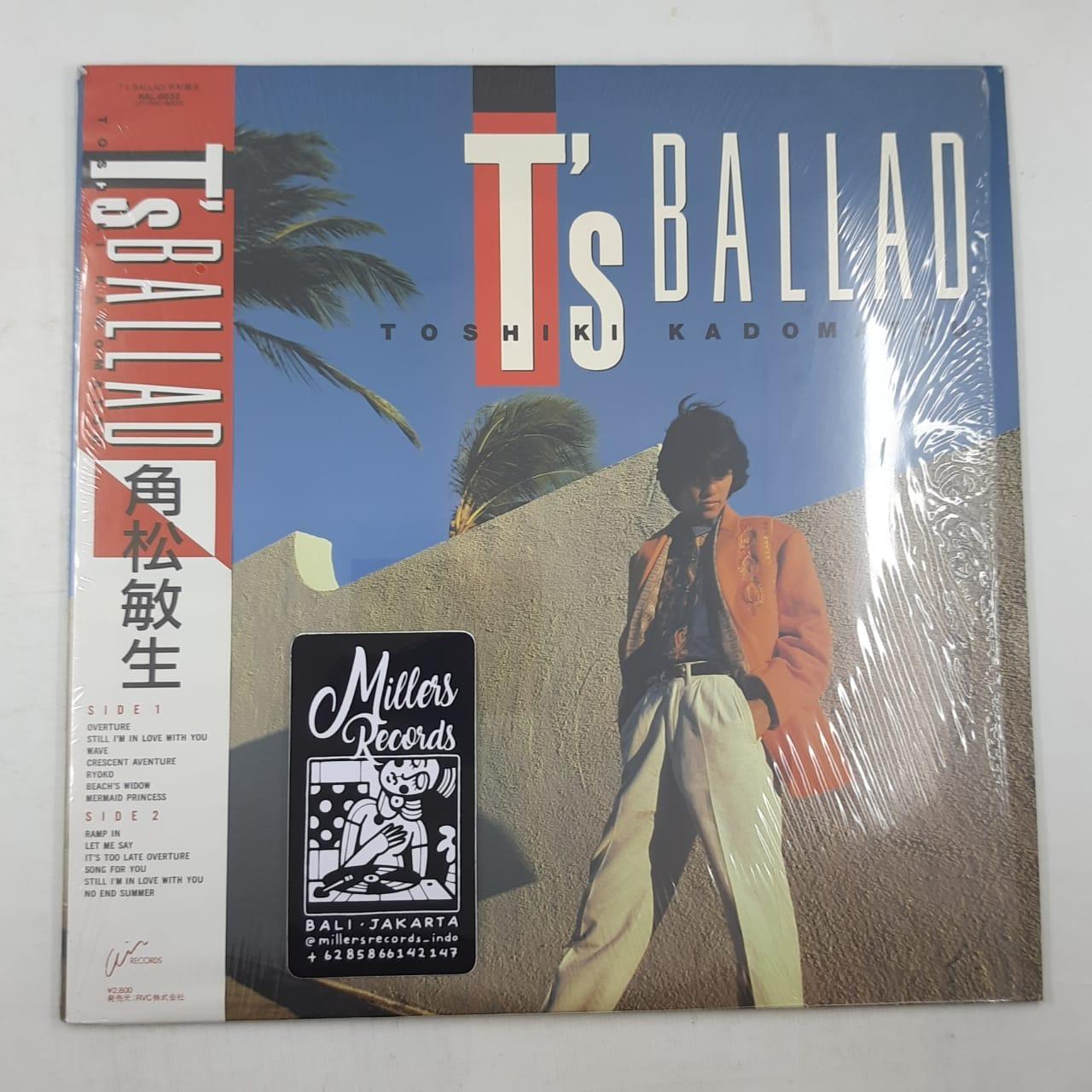Toshiki Kadomatsu - T's Ballad (VINYL / USED)