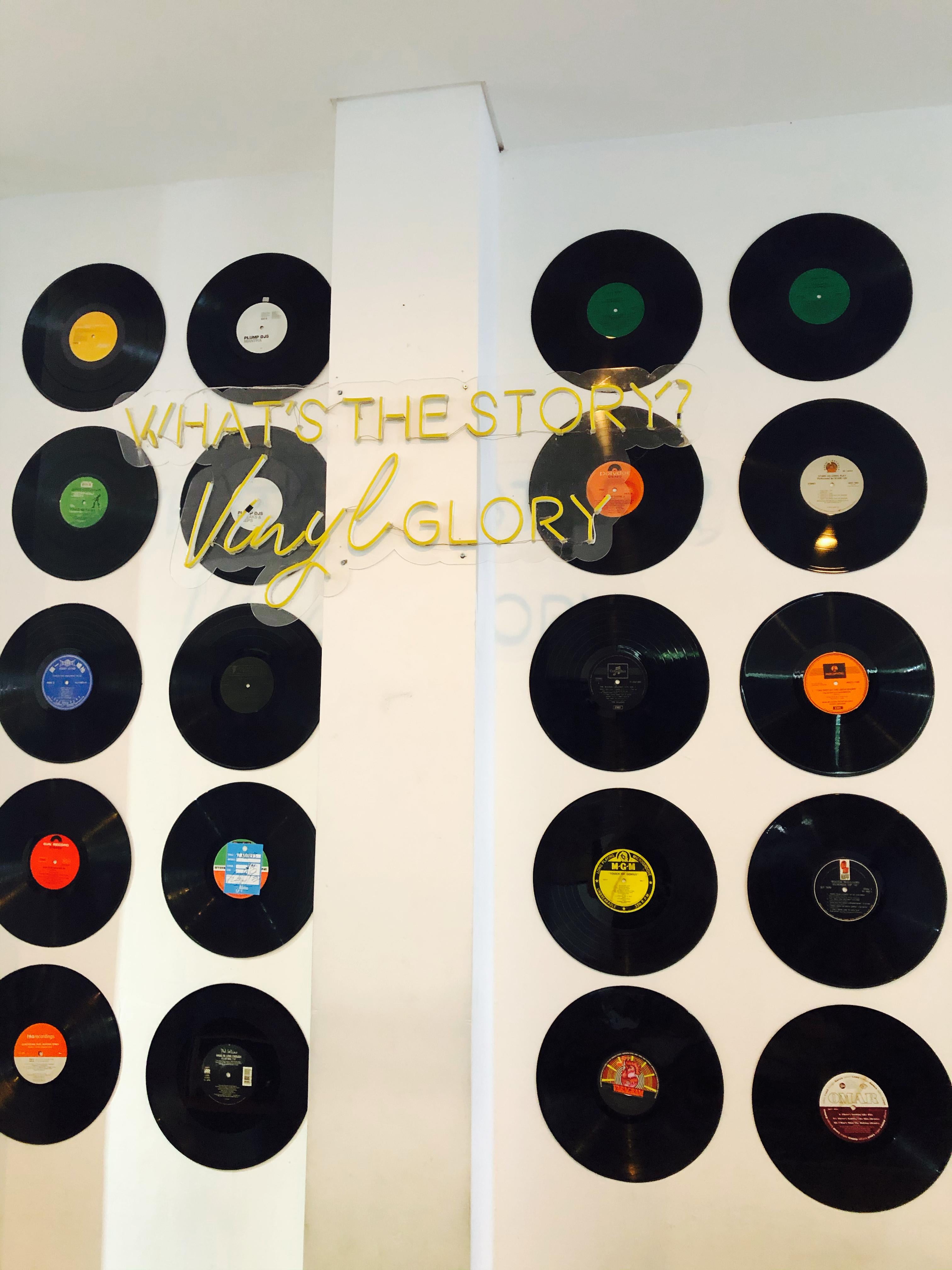 Piringan Hitam 12 inch untuk dekorasi