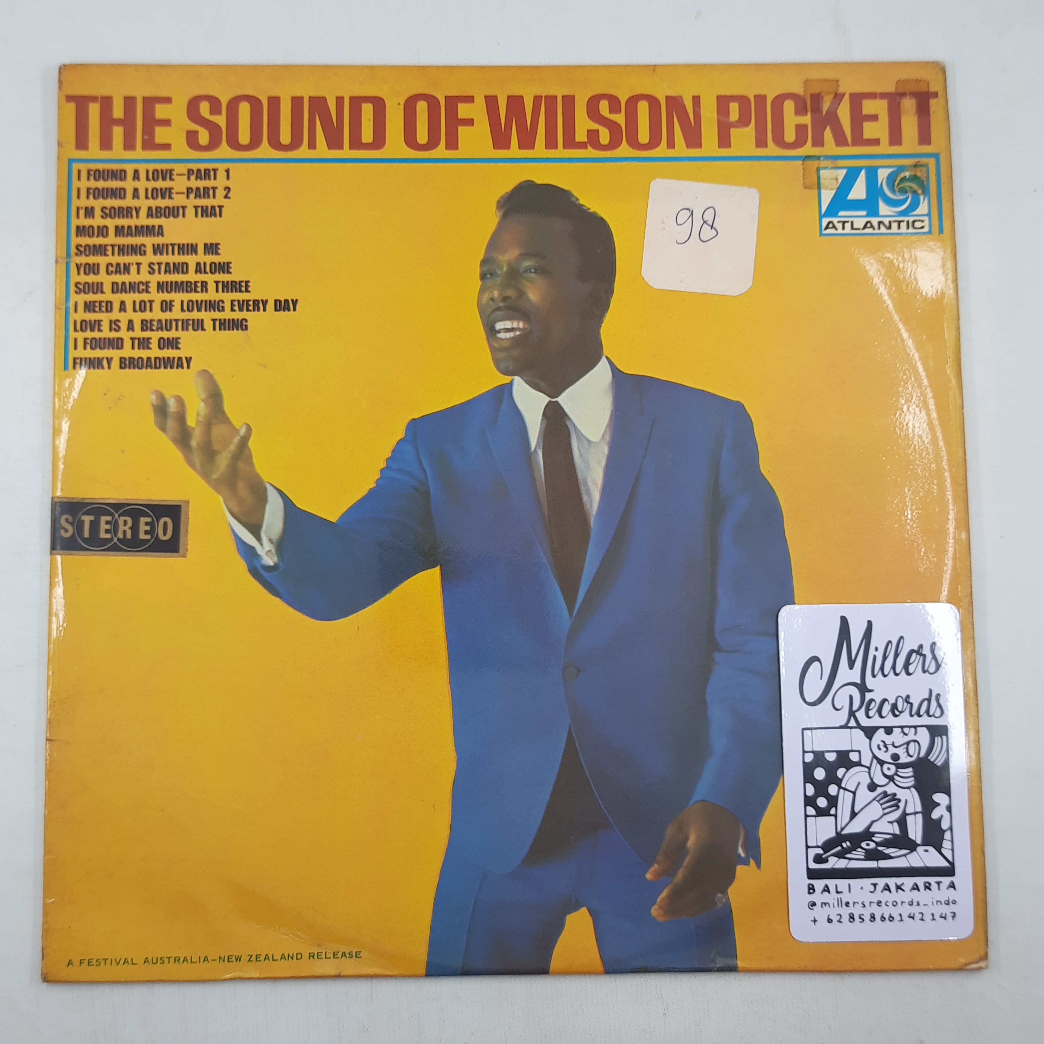 Wilson Pickett – The Sound Of Wilson Pickett VINYL / USED