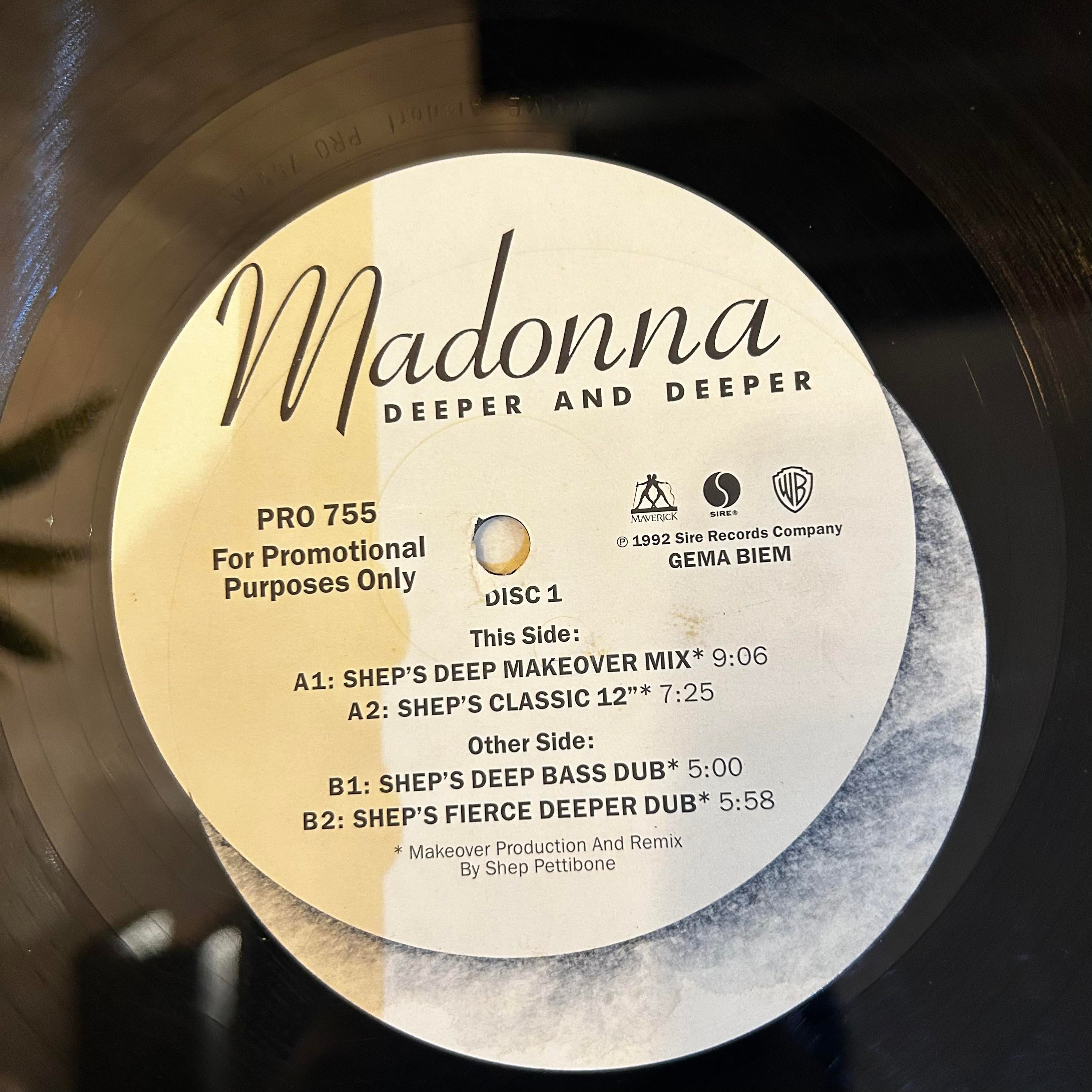 Madonna – Deeper And Deeper (VINYL / USED)