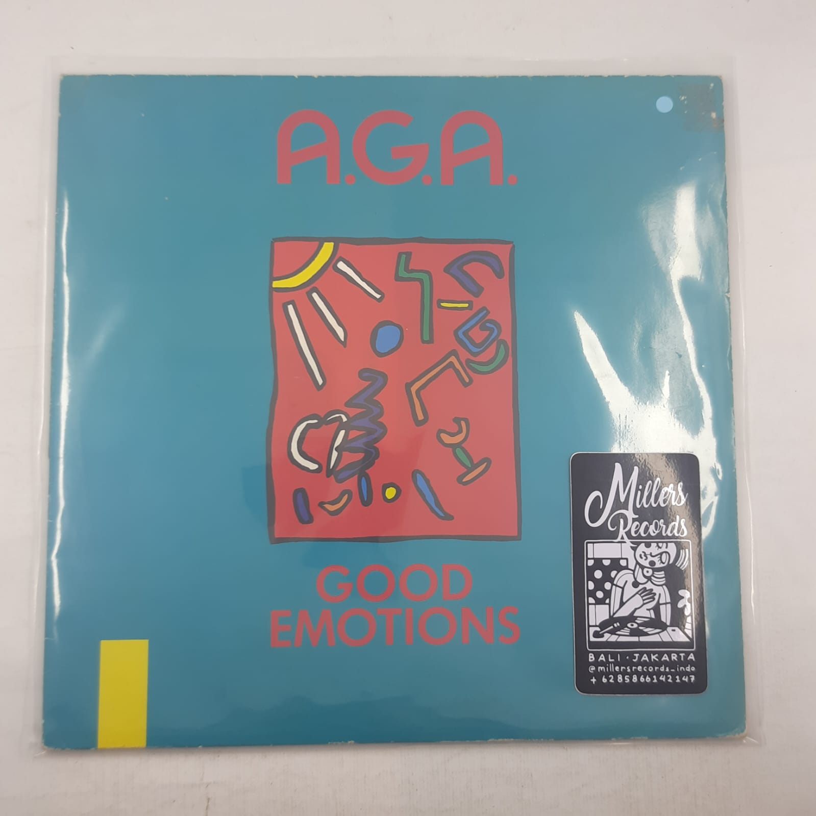 (EURO HOUSE) A.G.A. – Good Emotions (VINYL / PIRINGAN HITAM)