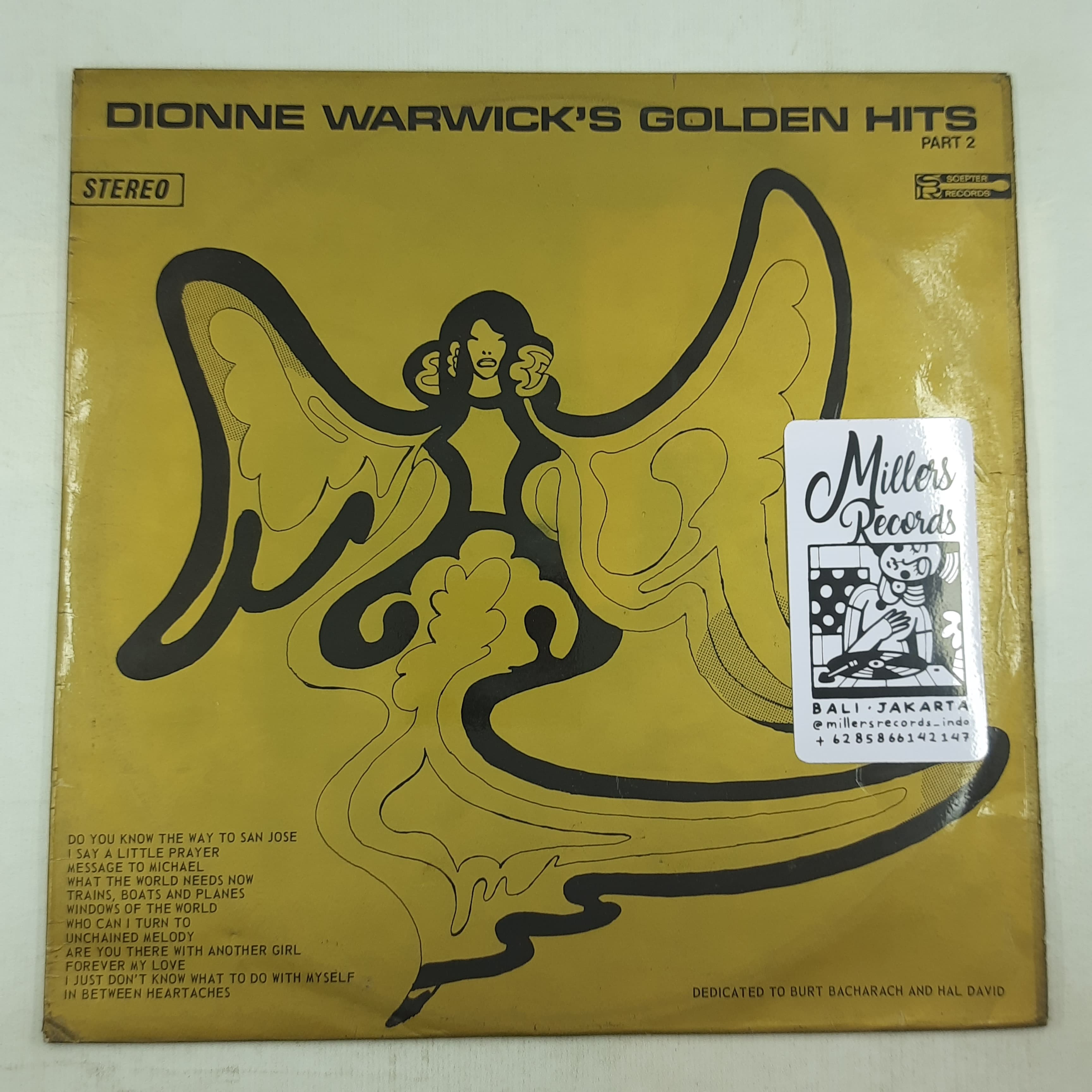Dionne Warwick – Golden Hits Part 2 (VINYL / USED)