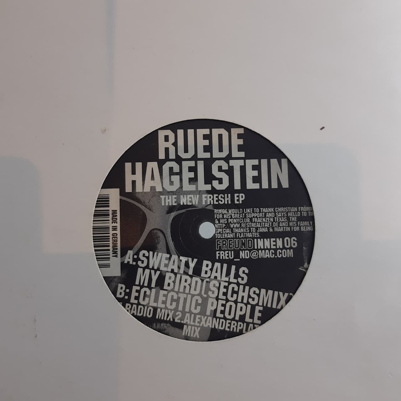 Ruede Hagelstein – The New Fresh EP (VINYL / USED)