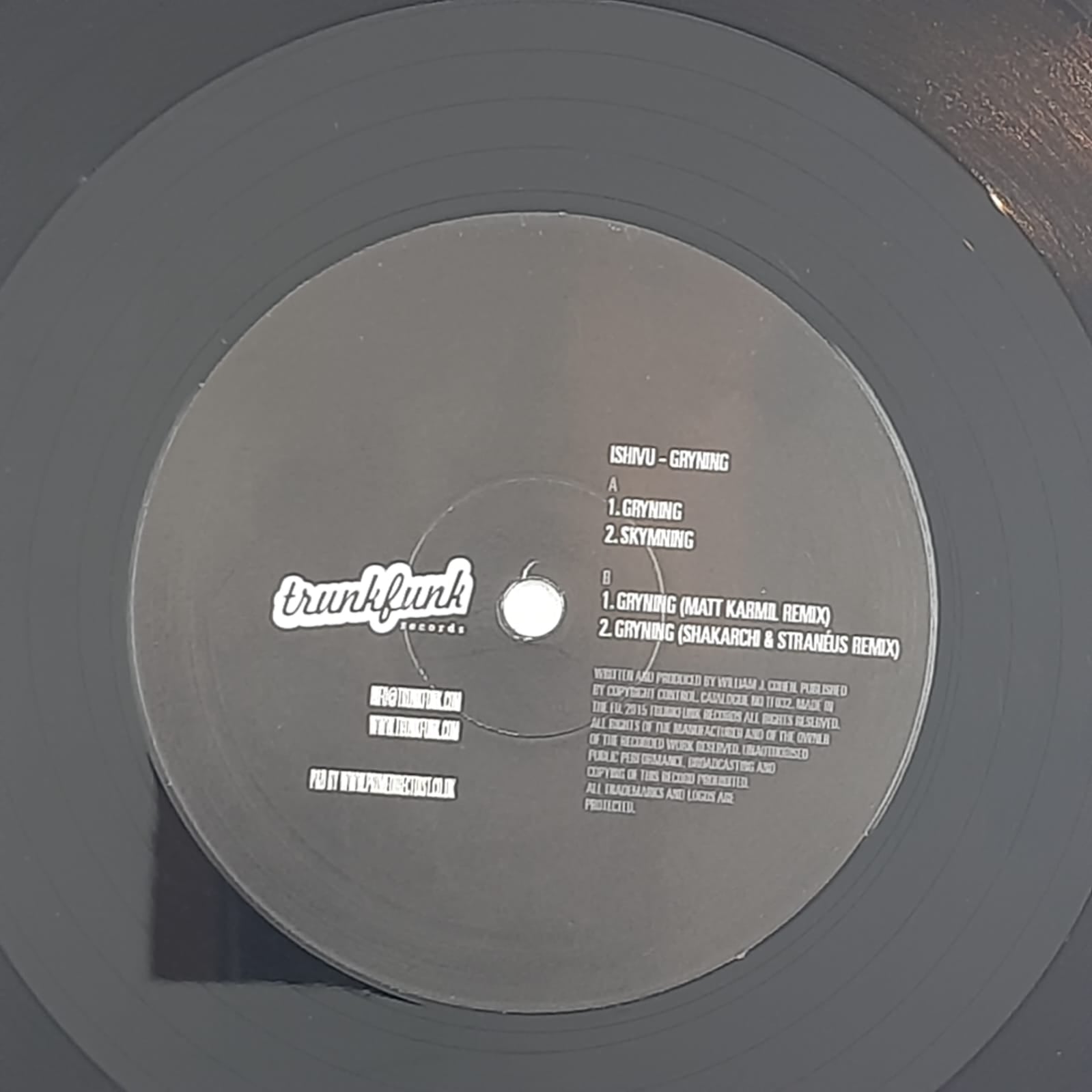 (DEEP HOUSE) Ishi Vu - Gryning (VINYL / PIRINGAN HITAM)