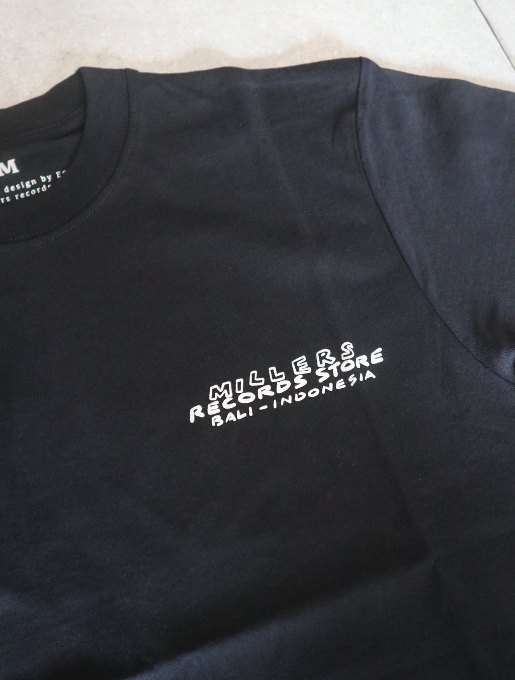 Millers Records X Eka Sudarma Exclusive T-Shirt Black