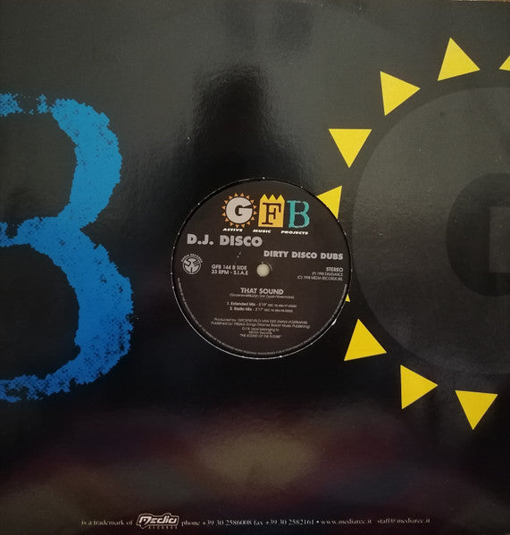 D.J. Disco – Dirty Disco Dubs (VINYL / USED)