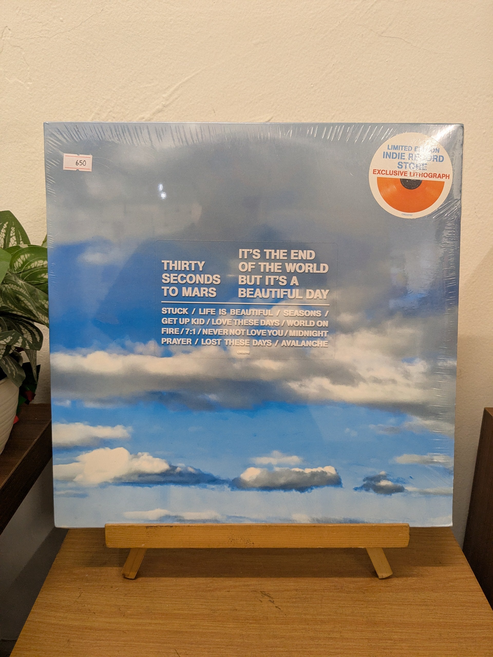 30 Seconds To Mars – It's The End Of The World But It's A Beautiful Day (VINYL / NEW)