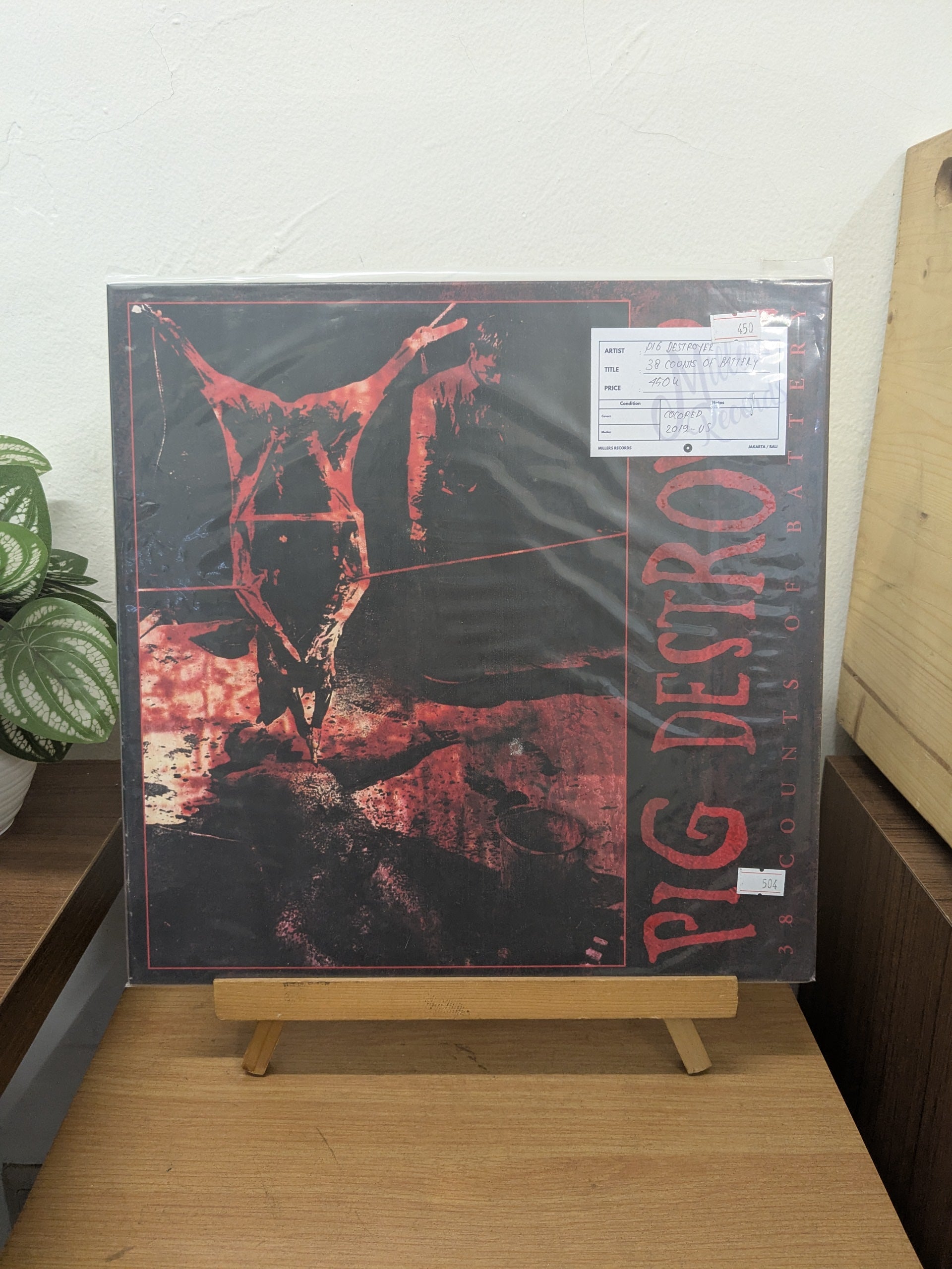 Pig Destroyer – 38 Counts Of Battery ( VINYL / USED )