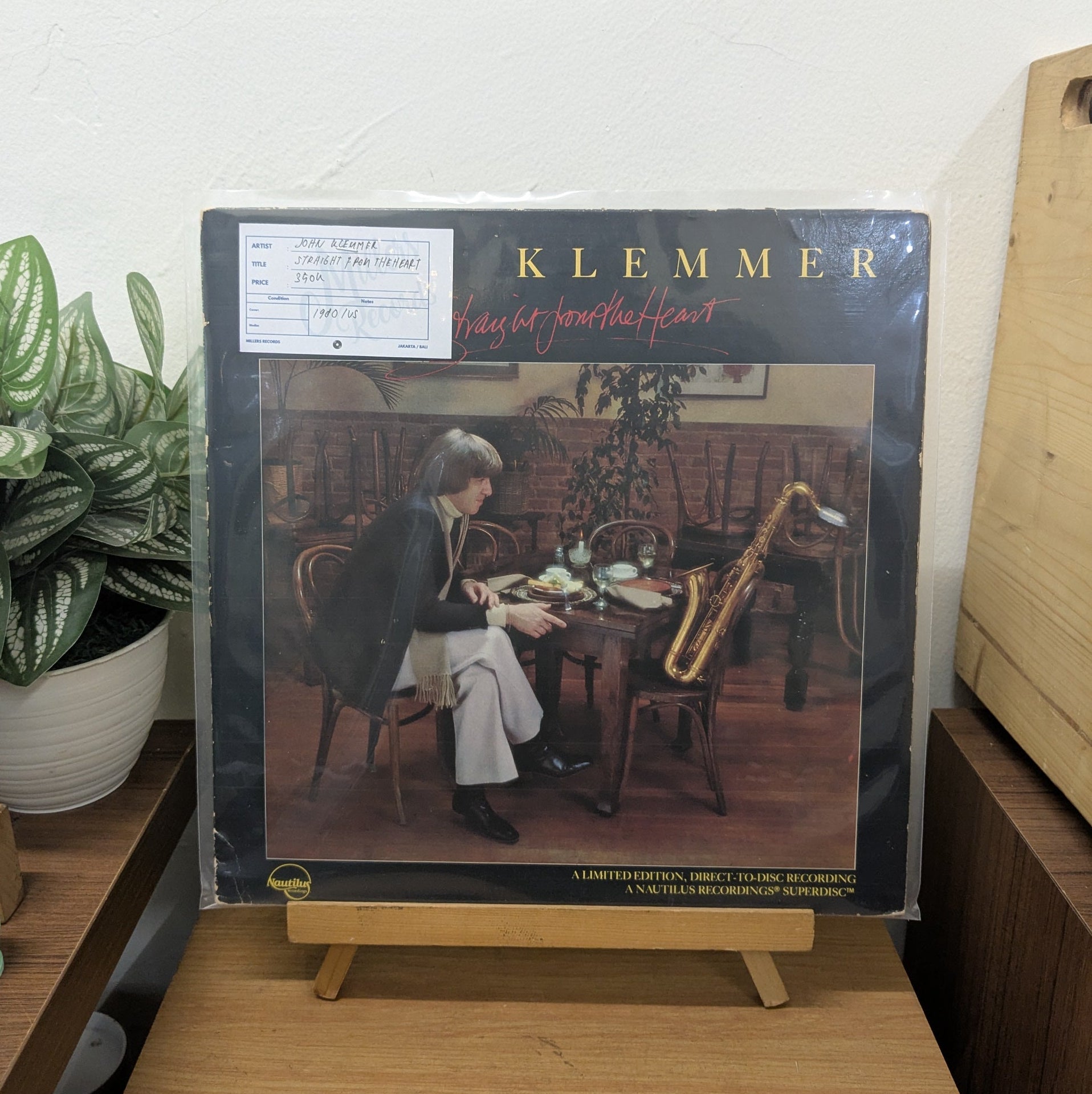John Klemmer – Straight From The Heart (VINYL / USED)