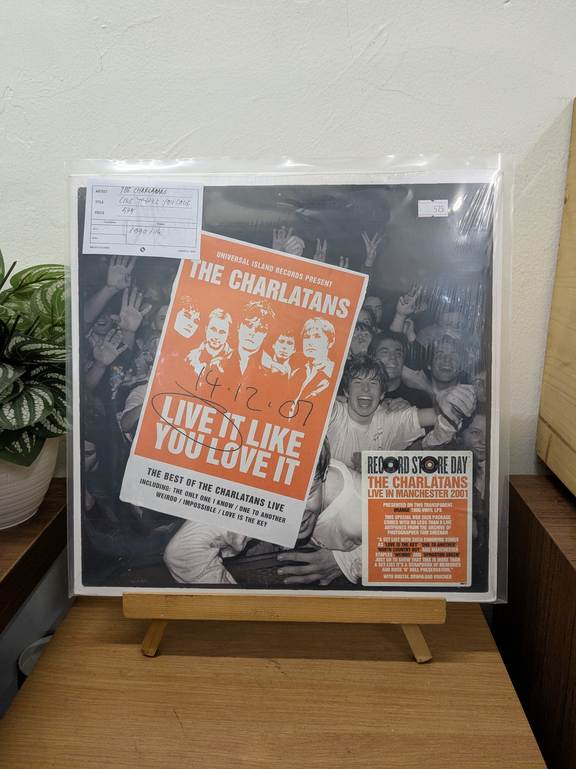 The Charlatans – Live It Like You Love It ( VINYL / USED )