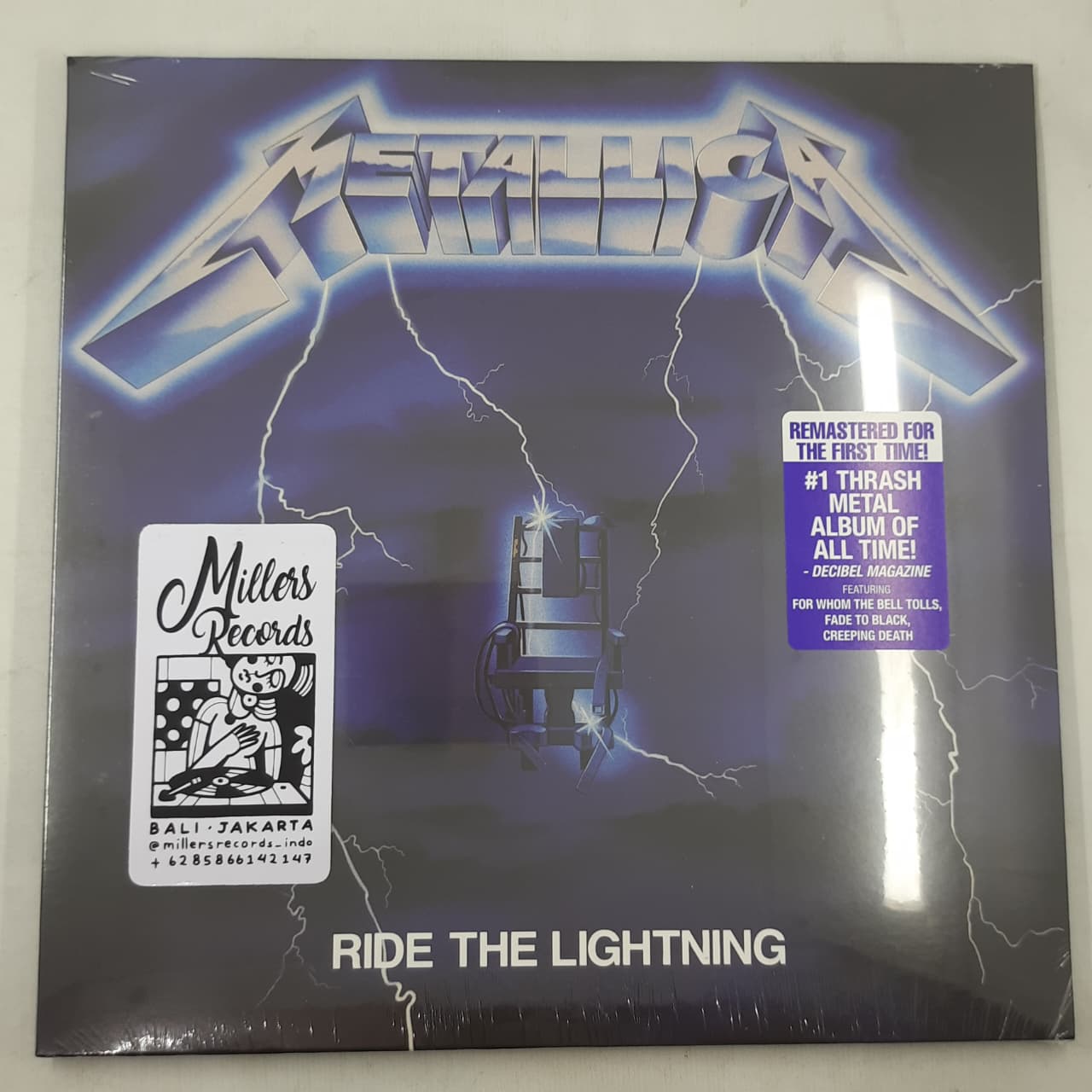 Metallica – Ride The Lightning (VINYL / NEW)