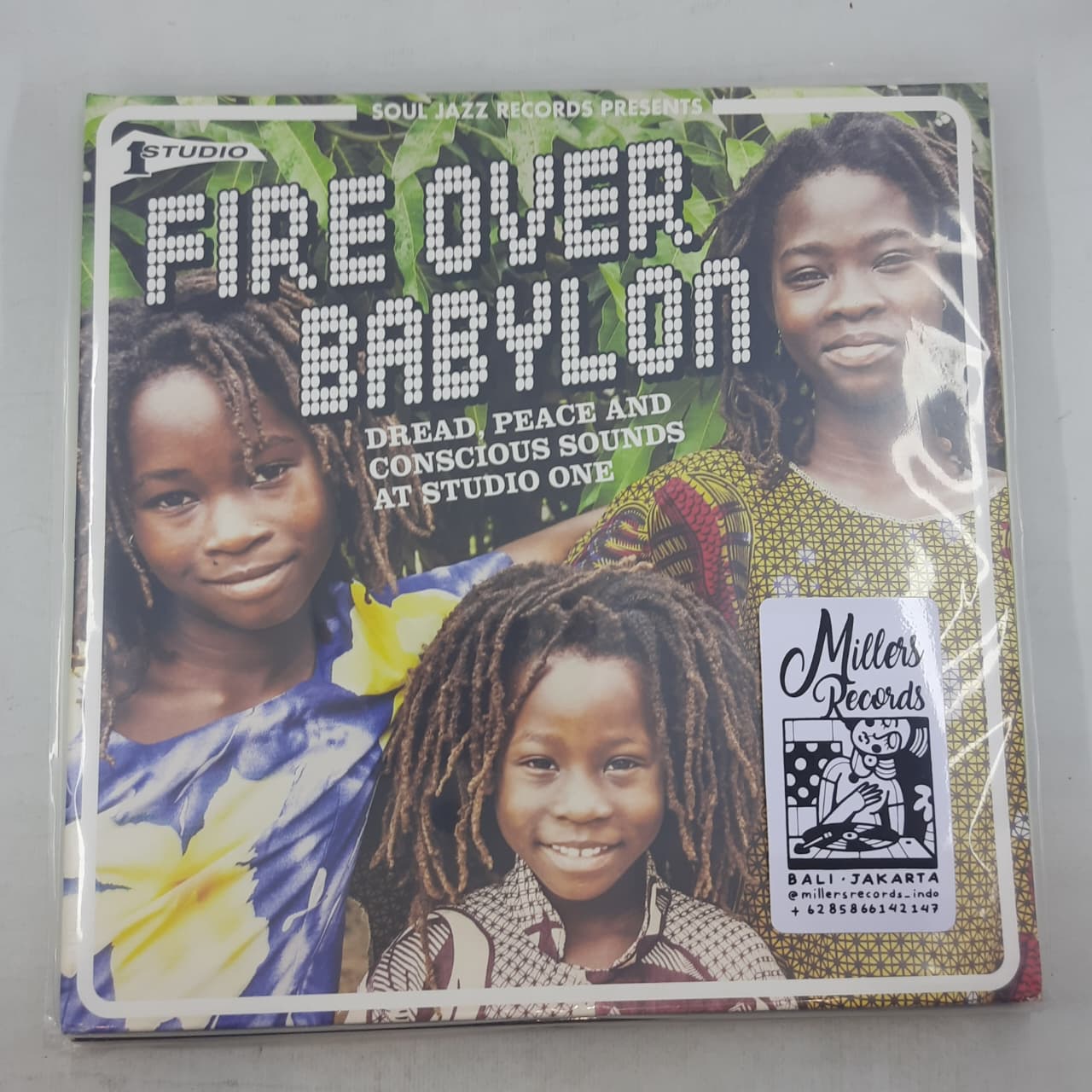 Various – Fire Over Babylon (Dread, Peace And Conscious Sounds At Studio One) (VINYL / USED)