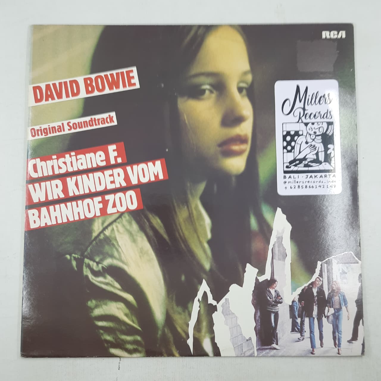 David Bowie – Original Soundtrack Zum Film "Christiane F. Wir Kinder Vom Bahnhof Zoo" (VINYL / USED)