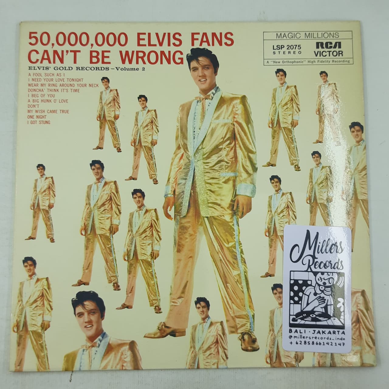 Elvis Presley – 50,000,000 Elvis Fans Can't Be Wrong (Elvis' Gold Records, Vol. 2) (VINYL / USED)