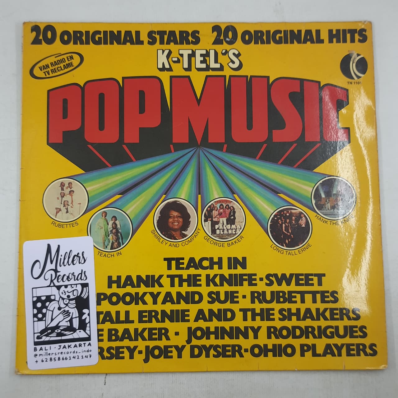 Various – K-Tel's Pop Music (VINYL / USED)