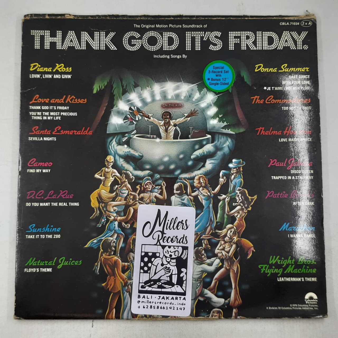 Various – Thank God It's Friday (The Original Motion Picture Soundtrack) (VINYL / USED)
