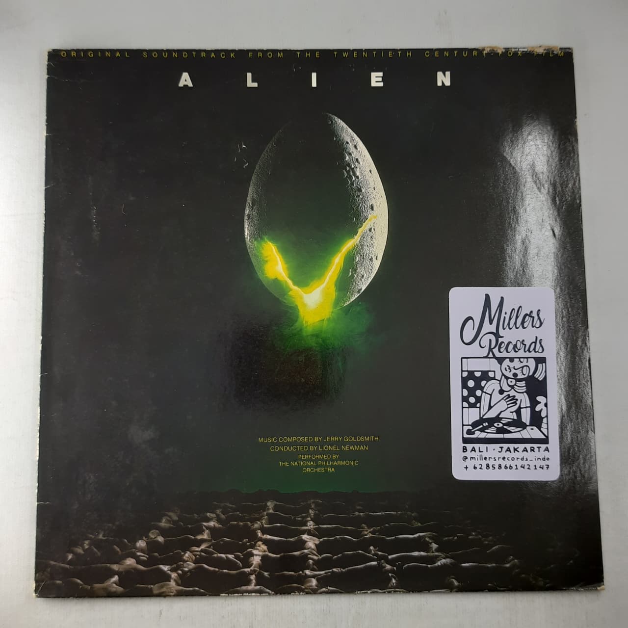 Jerry Goldsmith – Alien (Original Soundtrack From The Twentieth Century-Fox Film) (VINYL / USED)
