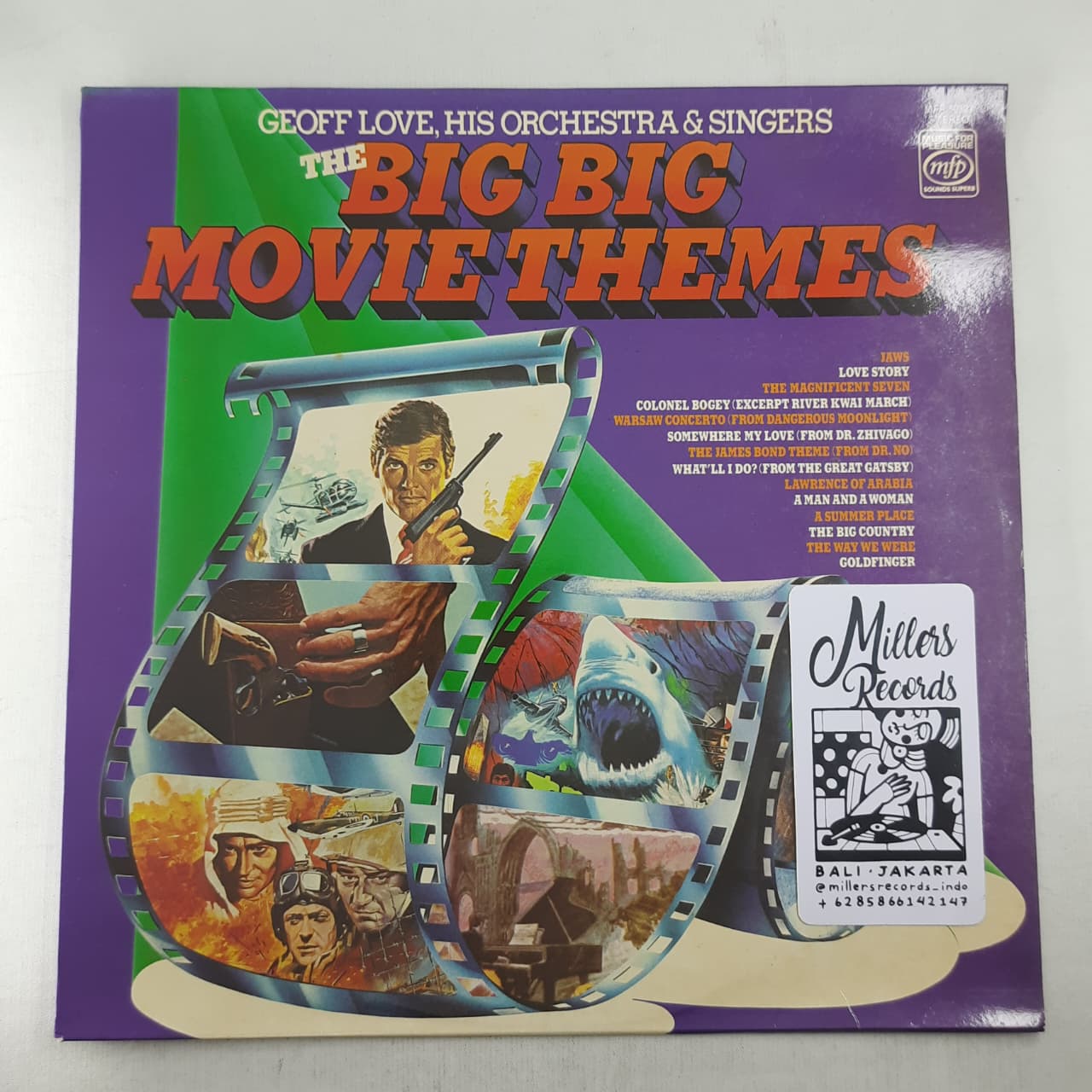 Geoff Love, His Orchestra & Singers – The Big Big Movie Themes (VINYL / USED)
