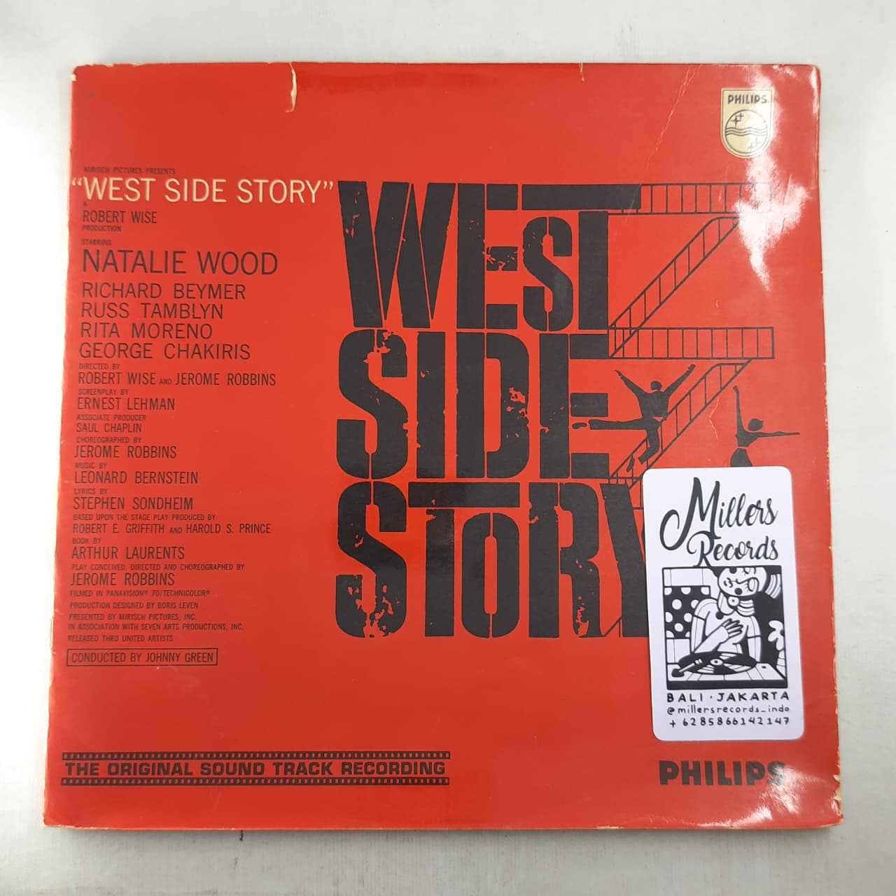 Leonard Bernstein – West Side Story (The Original Sound Track Recording) (VINYL / USED)