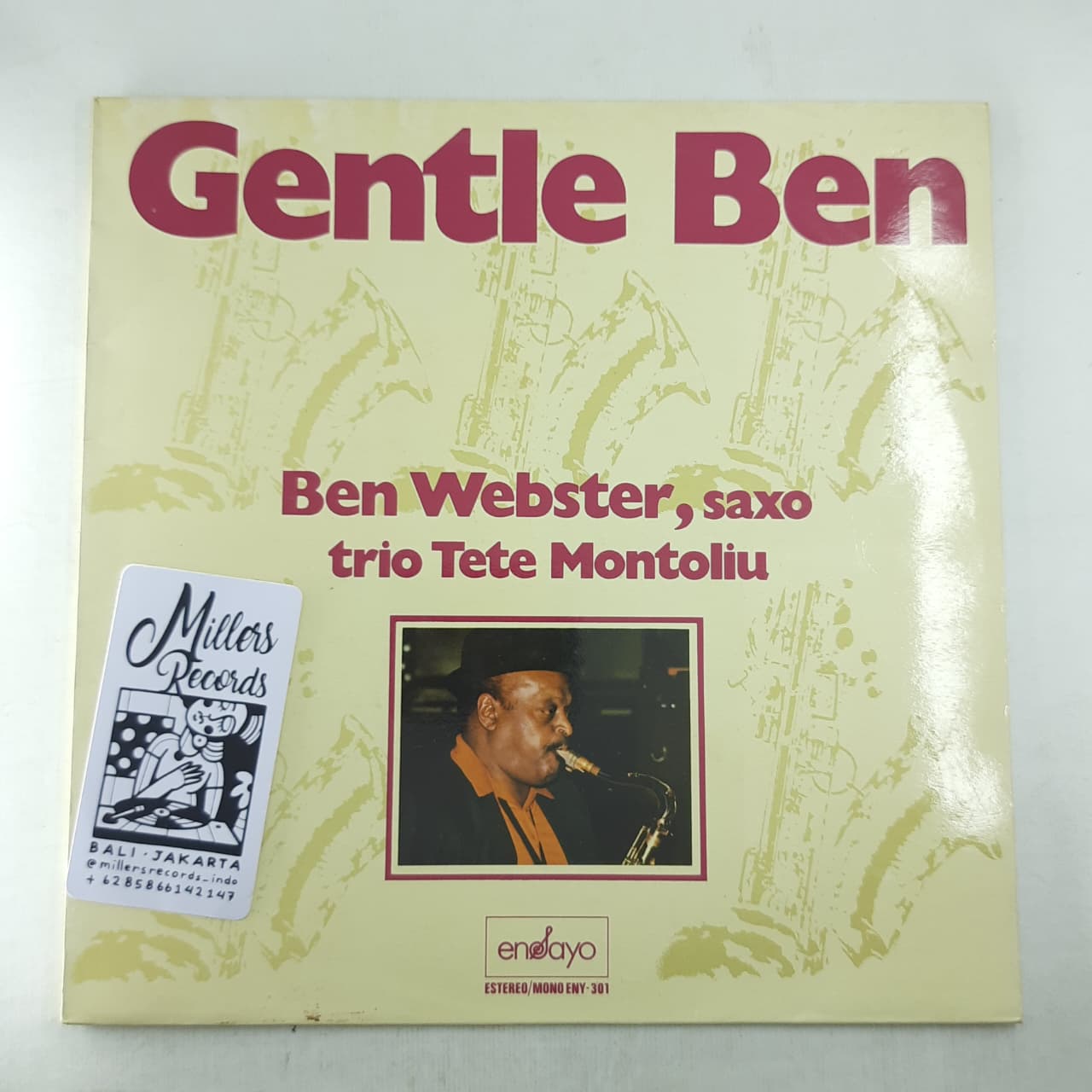 Ben Webster, Trio Tete Montoliu – Gentle Ben (VINYL / USED)