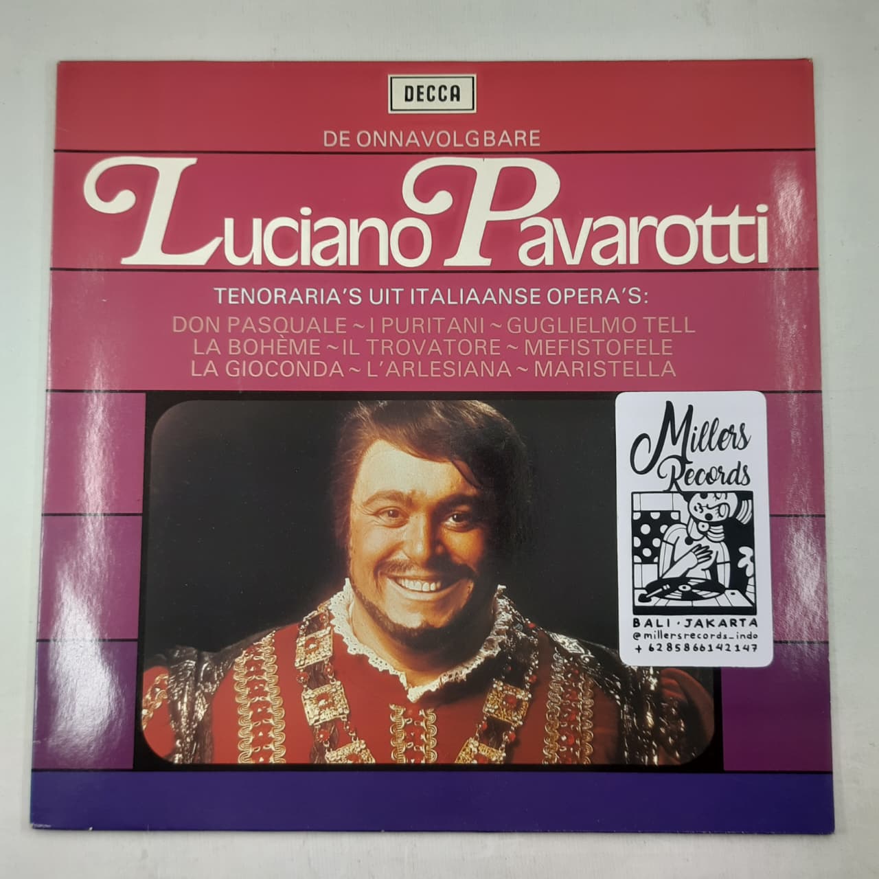Luciano Pavarotti - De Onnavolgbare Luciano Pavarotti (VINYL / USED)