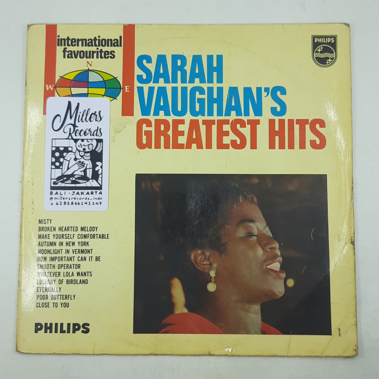 Sarah Vaughan – Sarah Vaughan's Greatest Hits (VINYL / USED)