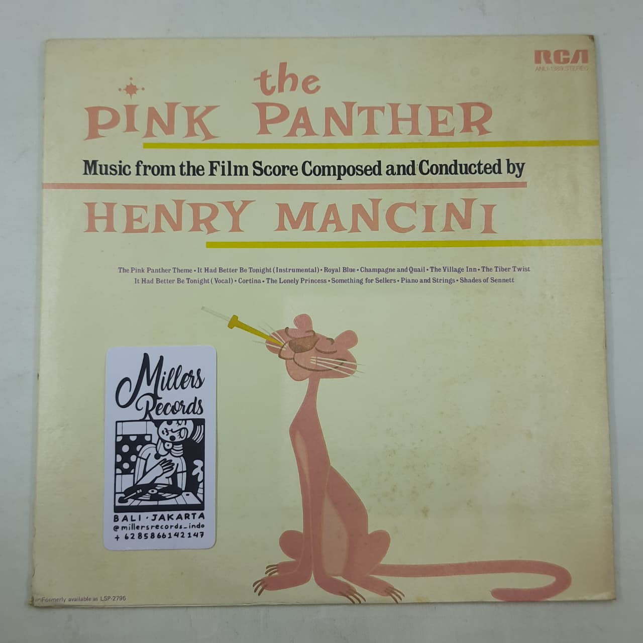 Henry Mancini – The Pink Panther (Music From The Film Score) (VINYL / USED)