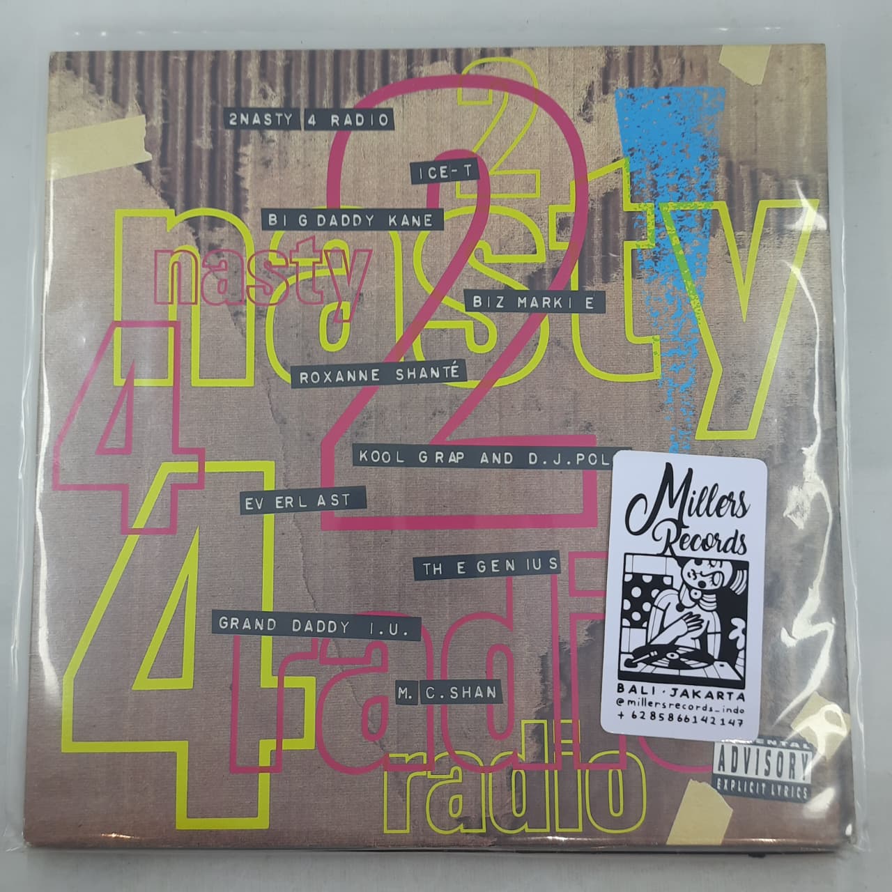 Various – 2 Nasty 4 Radio (VINYL / USED)