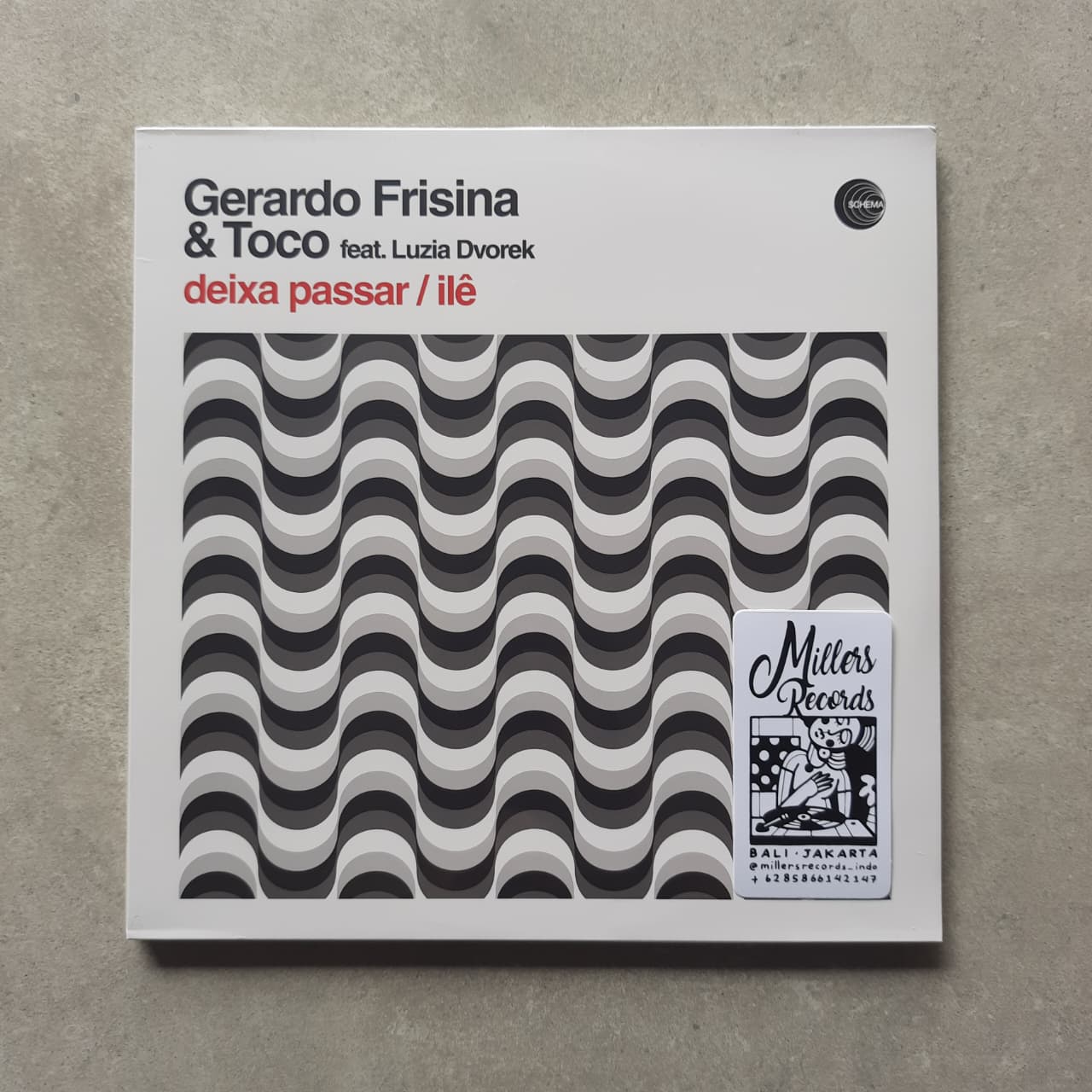 Gerardo Frisian & toco feat luzia dvorek - Deixa passar/ ile (VINYL / NEW)