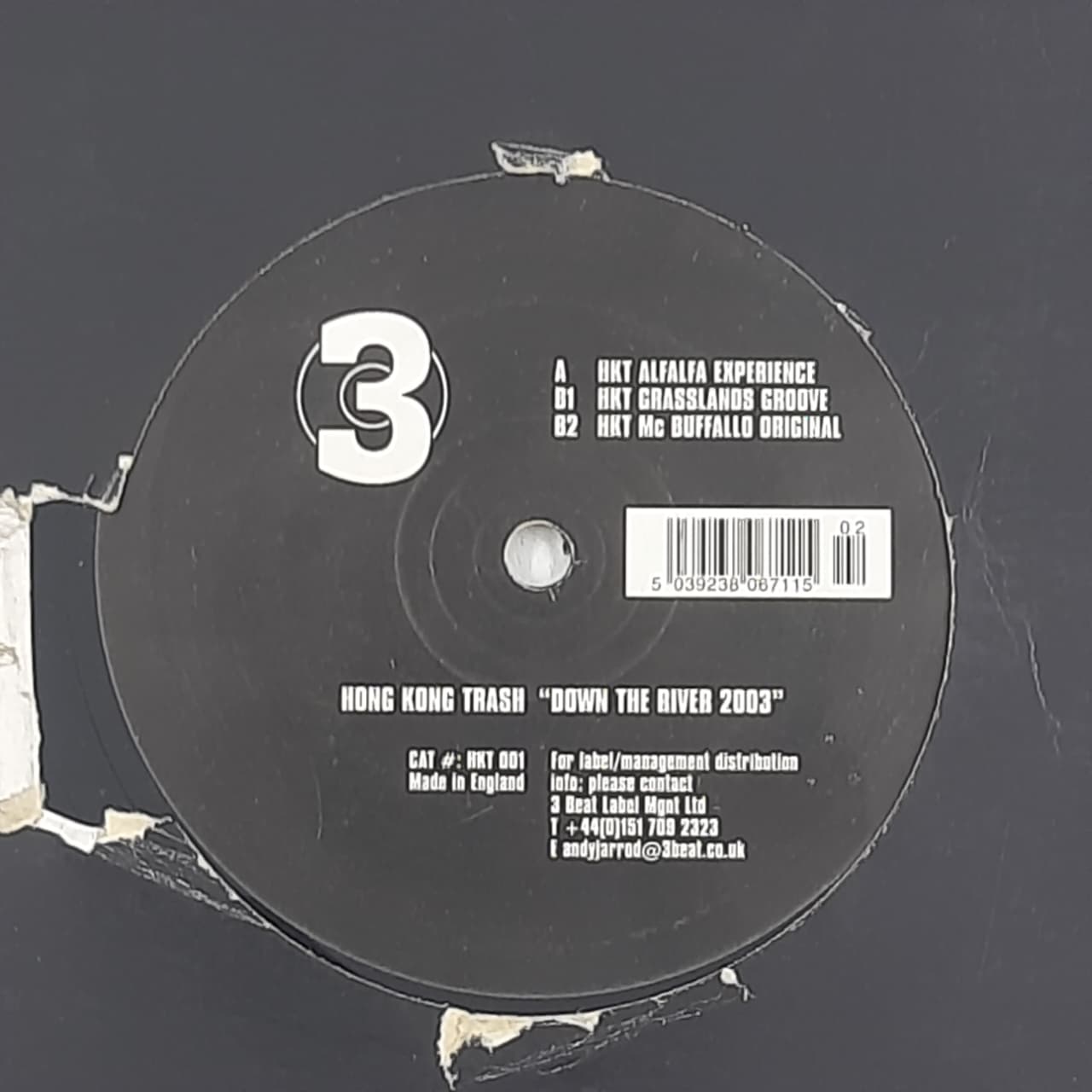 Hong Kong Trash – Down The River 2003 (VINYL / USED)