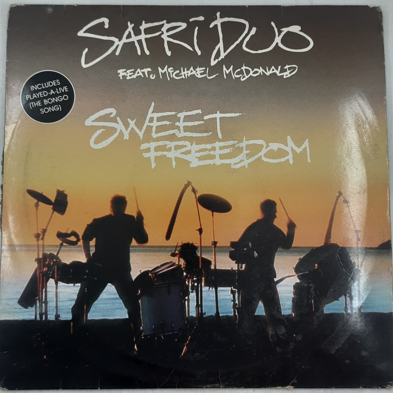 Safri Duo Featuring Michael McDonald – Sweet Freedom (VINYL / USED)