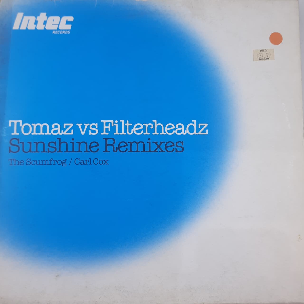 Tomaz vs. Filterheadz - Sunshine Remixes (VINYL / USED)